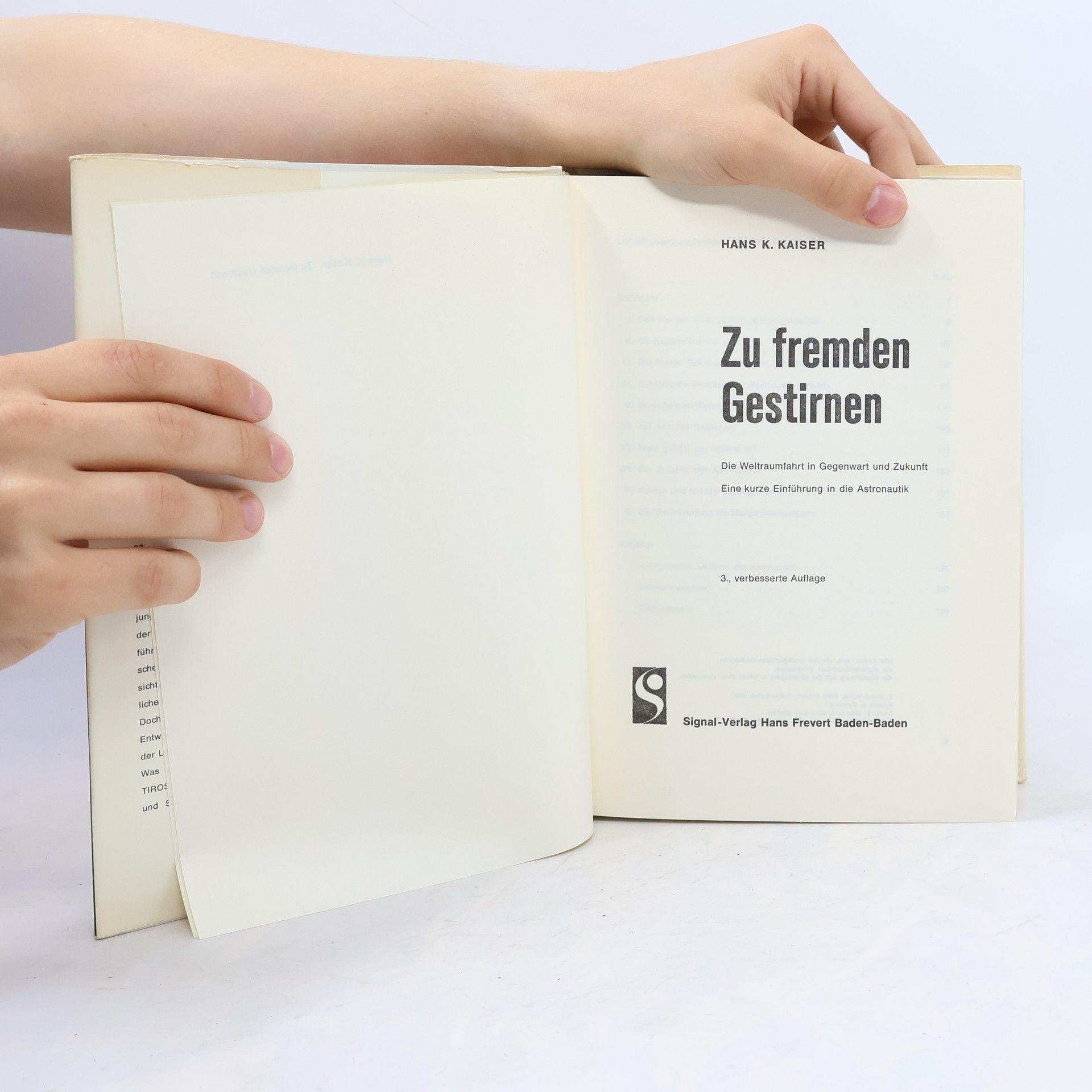 Hans K. Kaiser Zu fremden Gestirnen