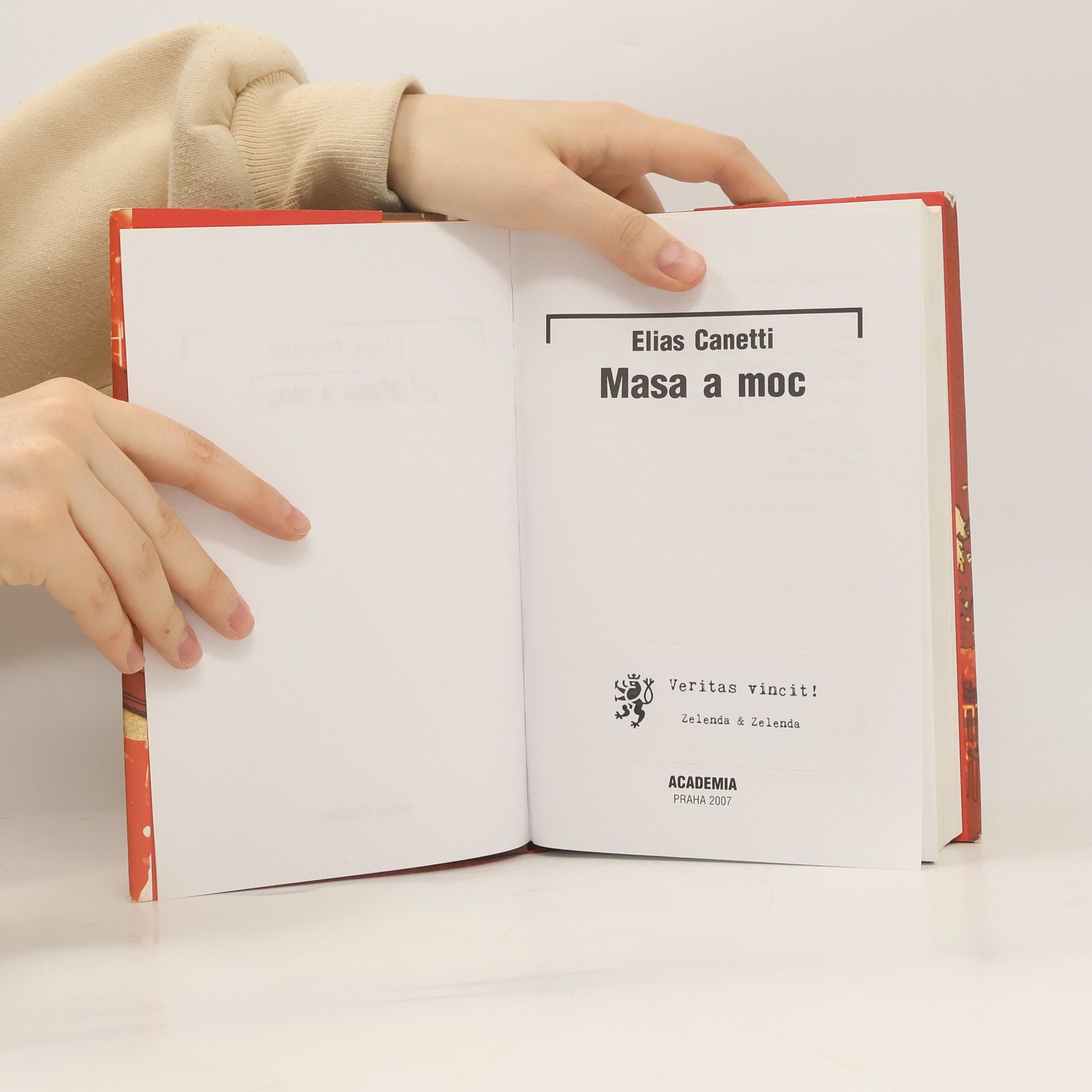 Elias Canetti Masa a moc