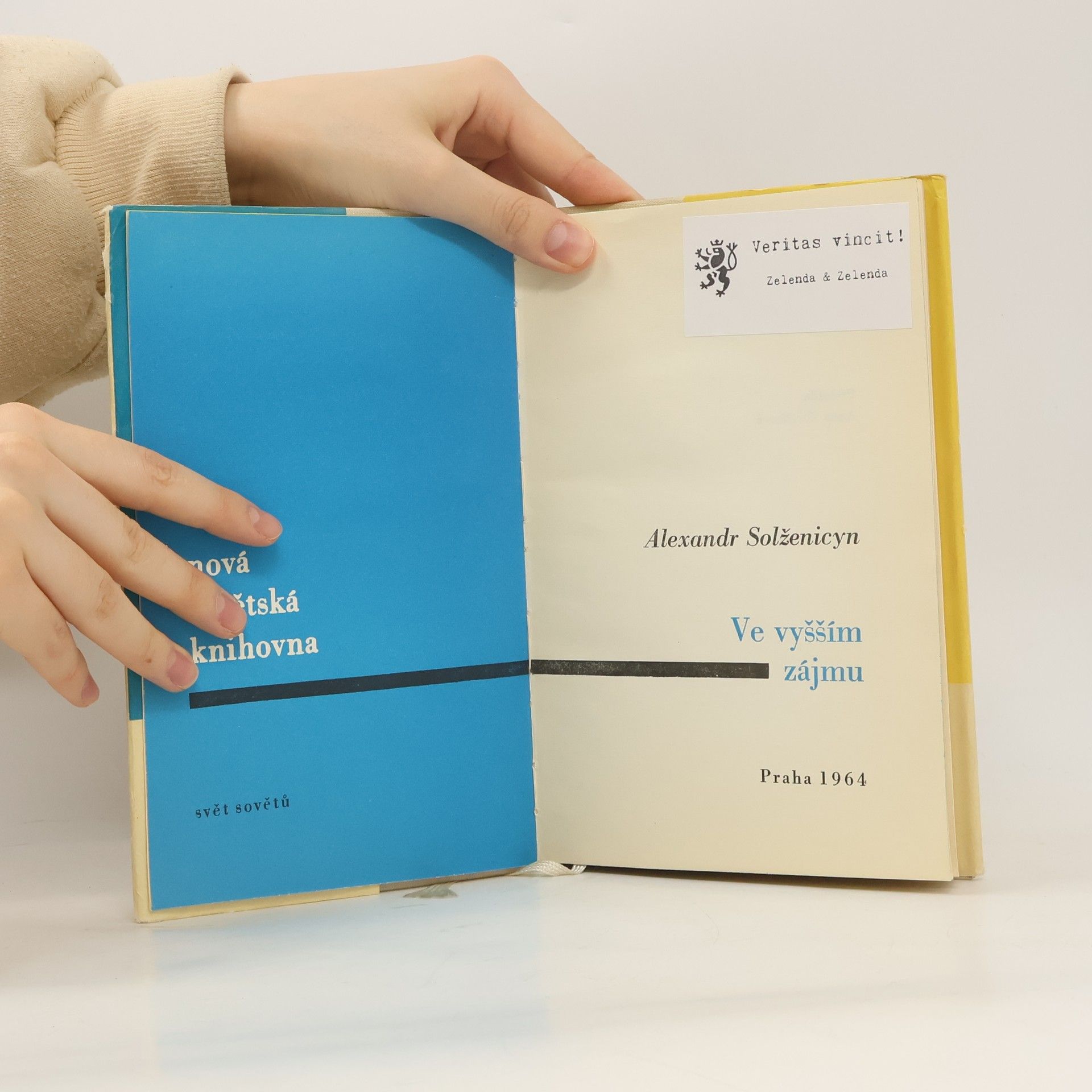 Aleksandr Isajevič Solženicyn Ve vyšším zájmu