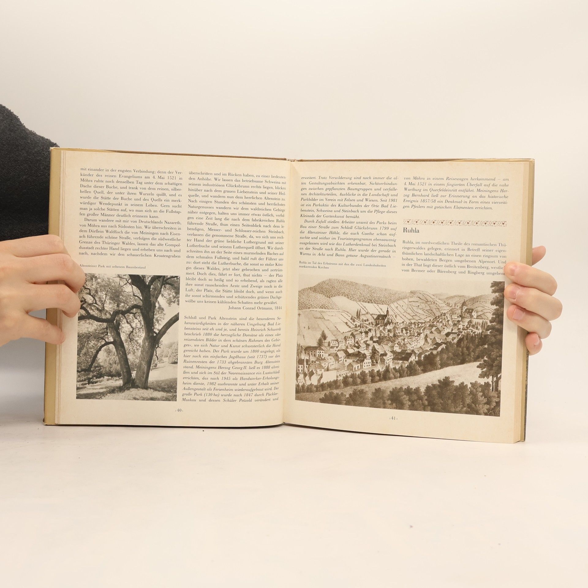 Georg Menchén Romantische Reise durch Thüringen