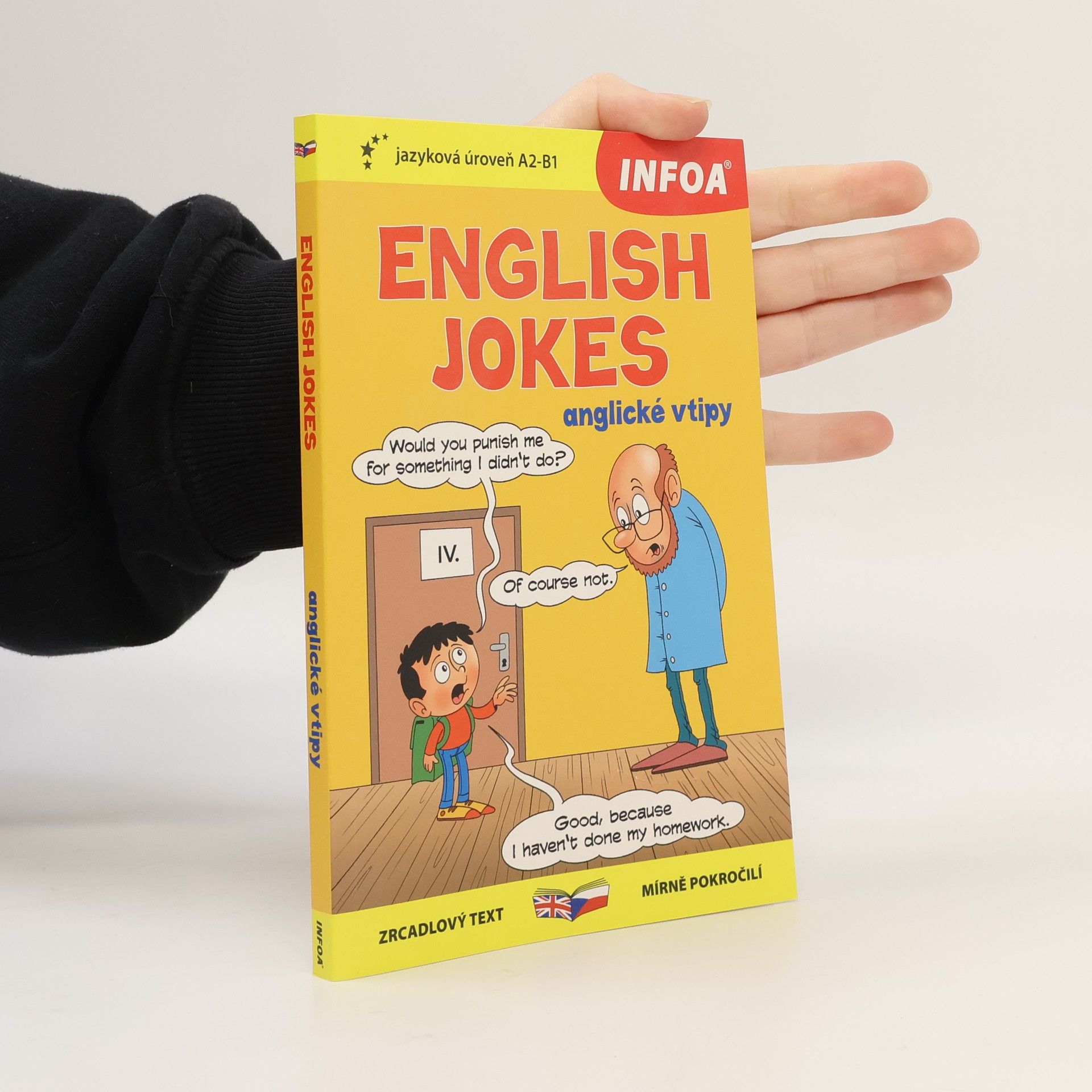 Nick Gerrard English jokes, Anglické vtipy