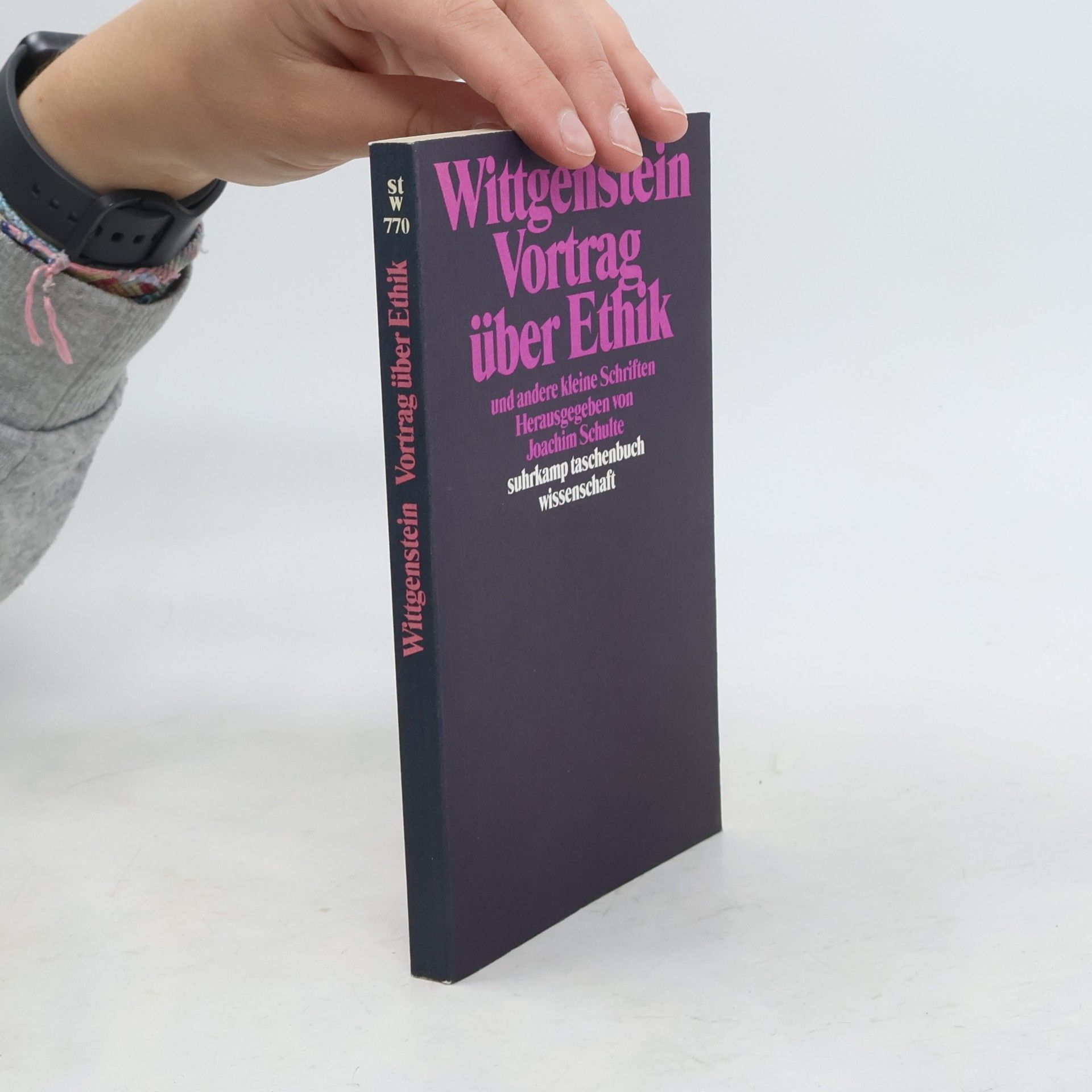 Ludwig Wittgenstein Vortrag über Ethik und andere kleine Schriften