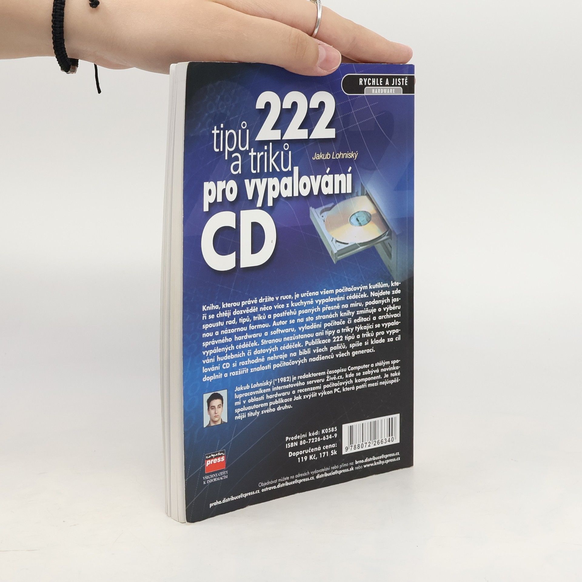 Jakub Lohniský 222 tipů a triků pro vypalování CD