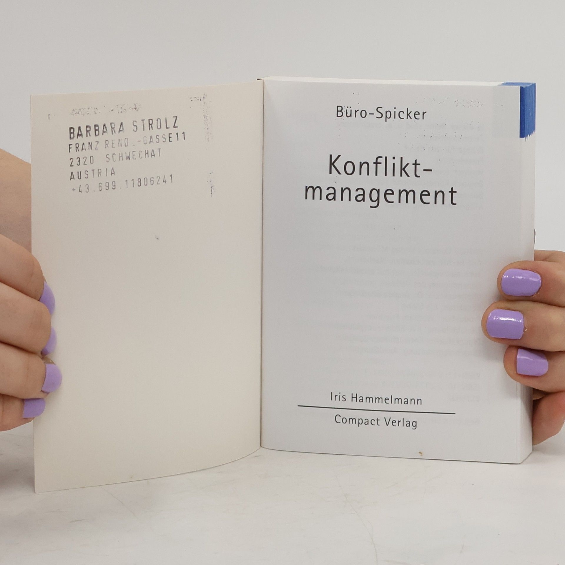 Iris Hammelmann Konfliktmanagement