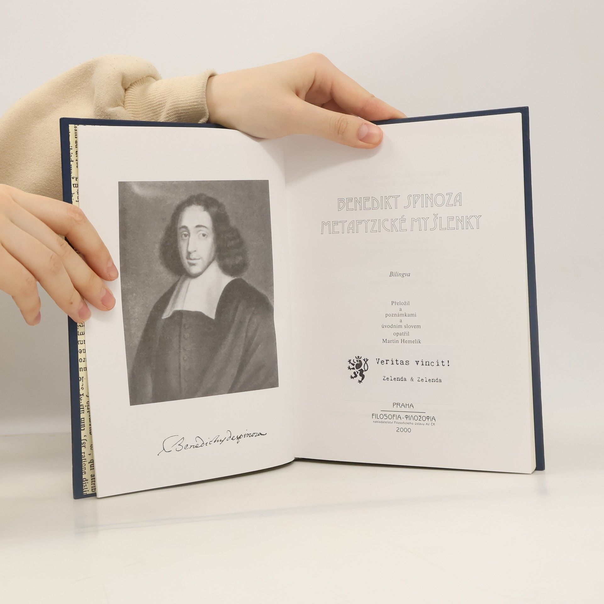 Benedictus de Spinoza Metafyzické myšlenky