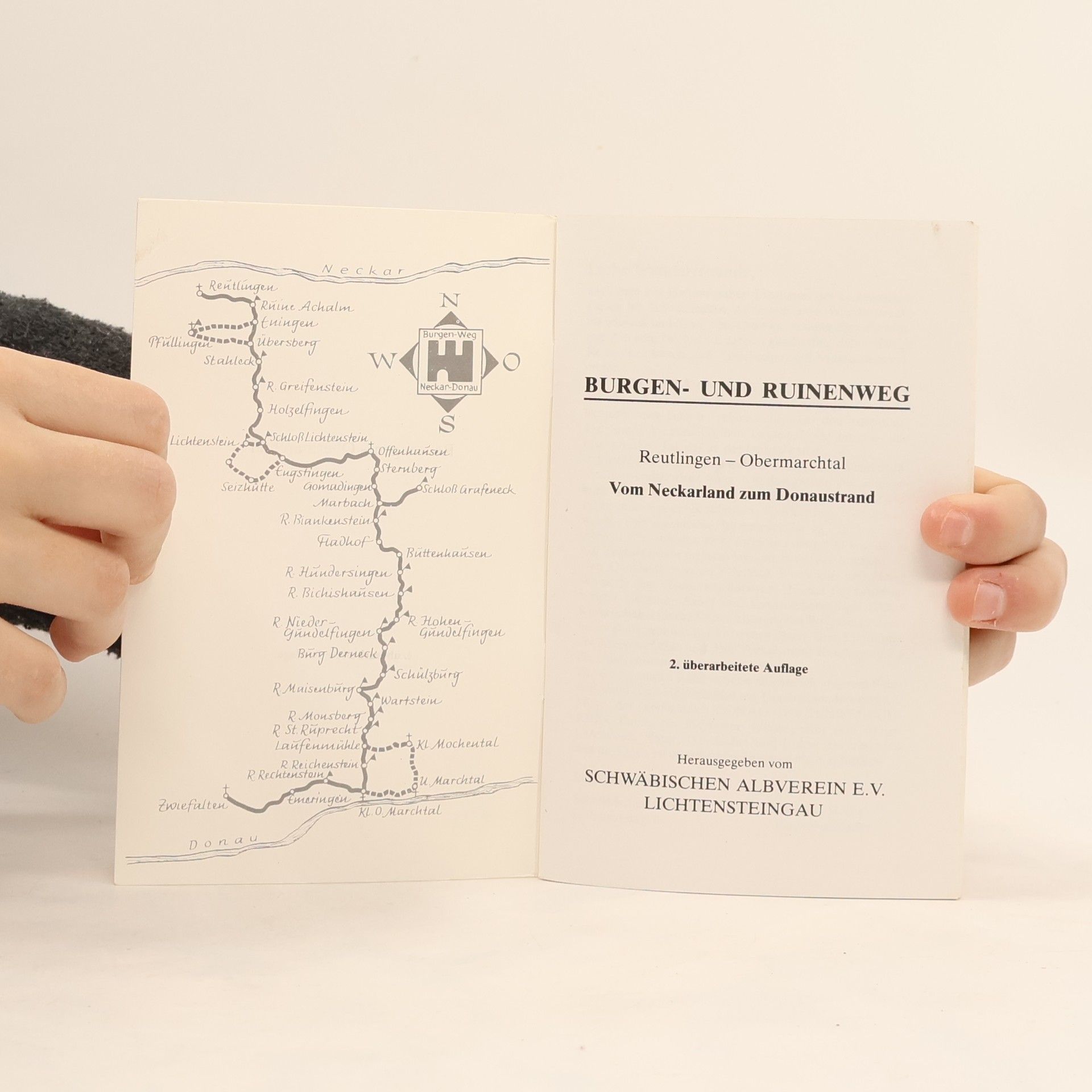 Collectif d'auteurs Burgen- und Ruinenweg