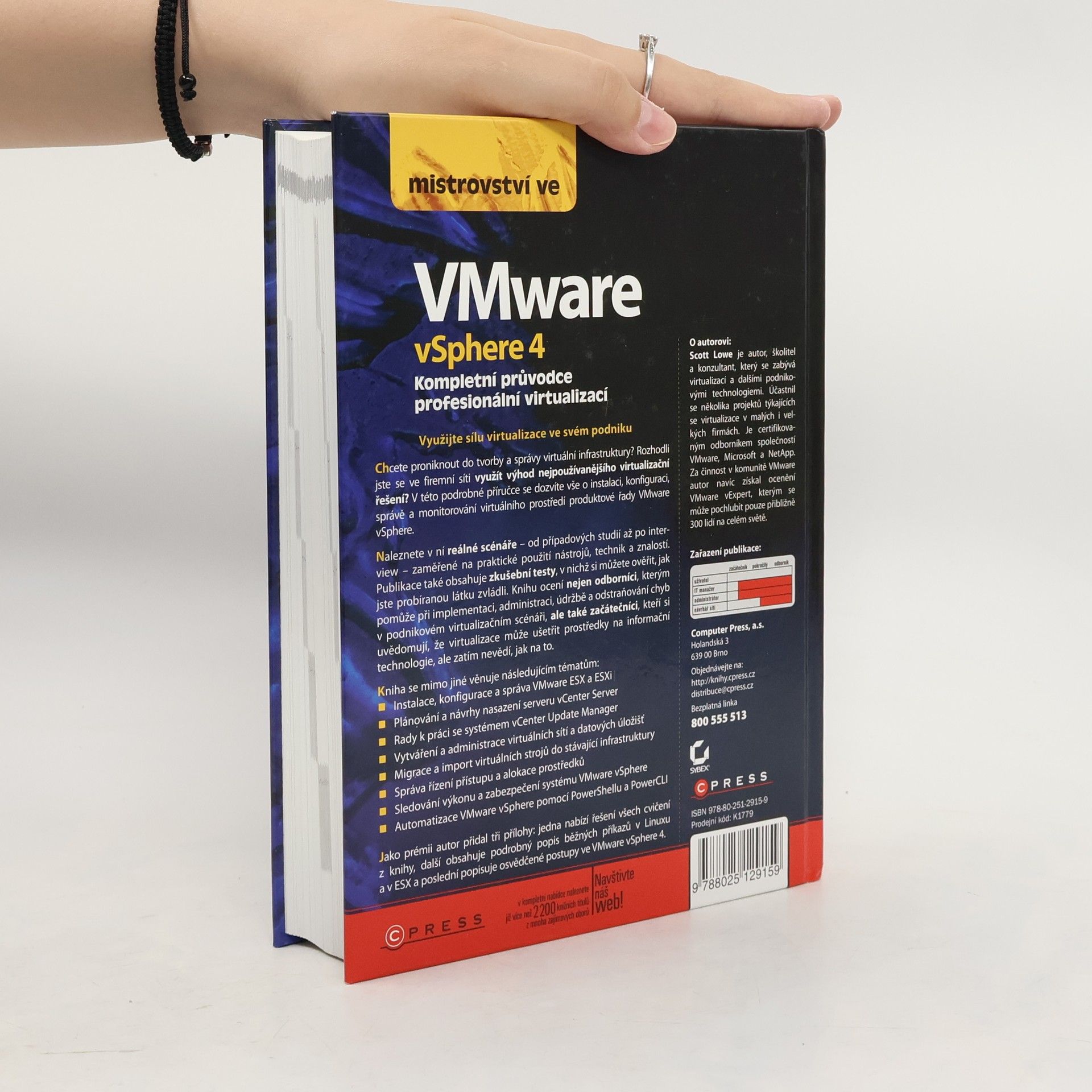 Scott Lowe Mistrovství ve VMware vSphere 4 : [kompletní průvodce profesionální virtualizací]