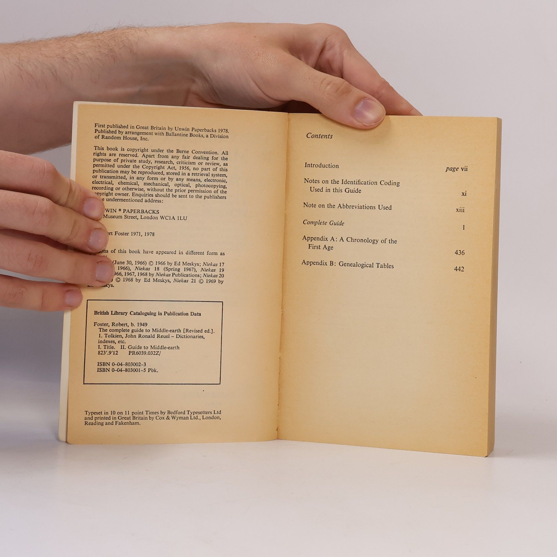 Robert Foster The Complete Guide to Middle-Earth