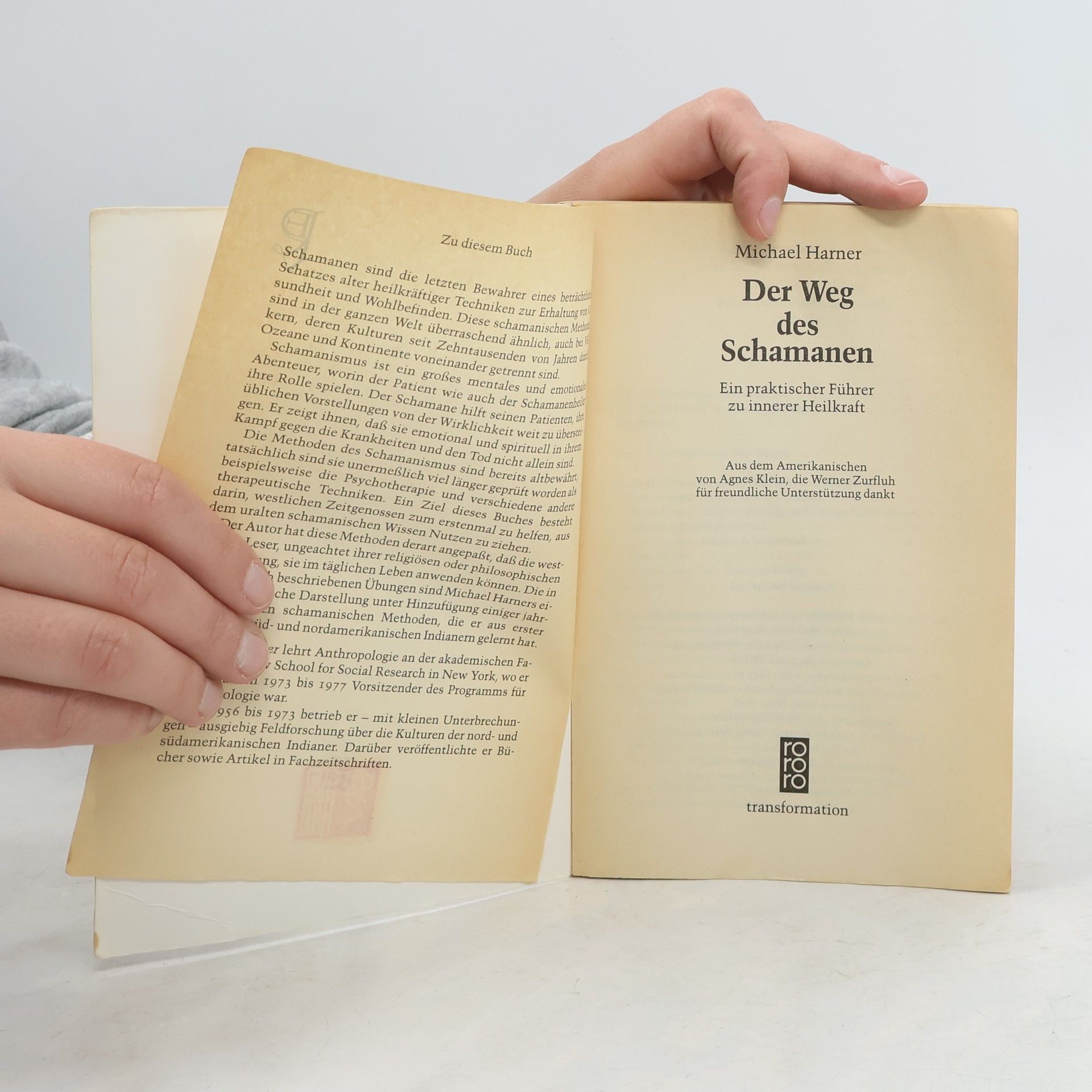 Michael J. Harner Der Weg des Schamanen