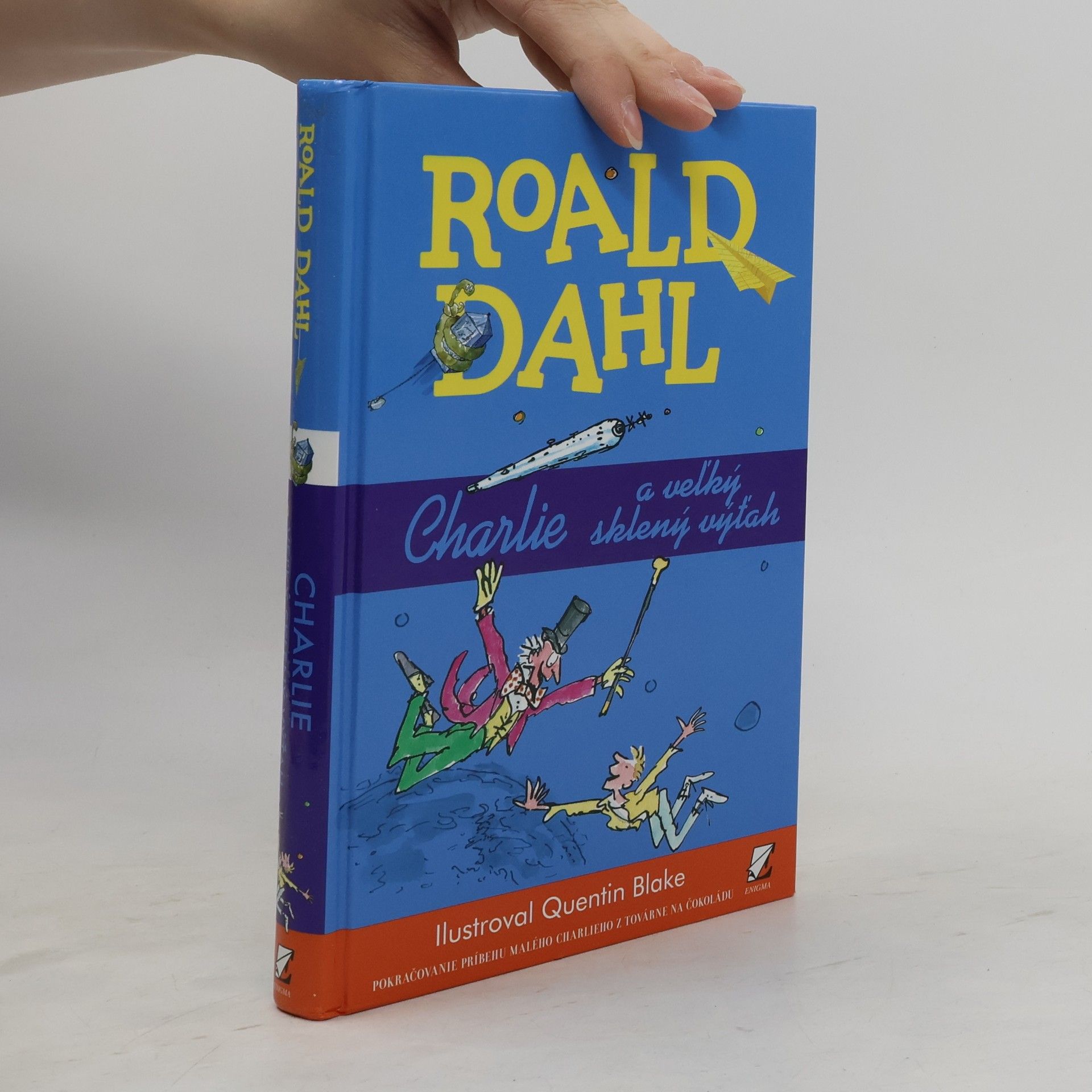 Roald Dahl Charlie a veľký sklený výťah