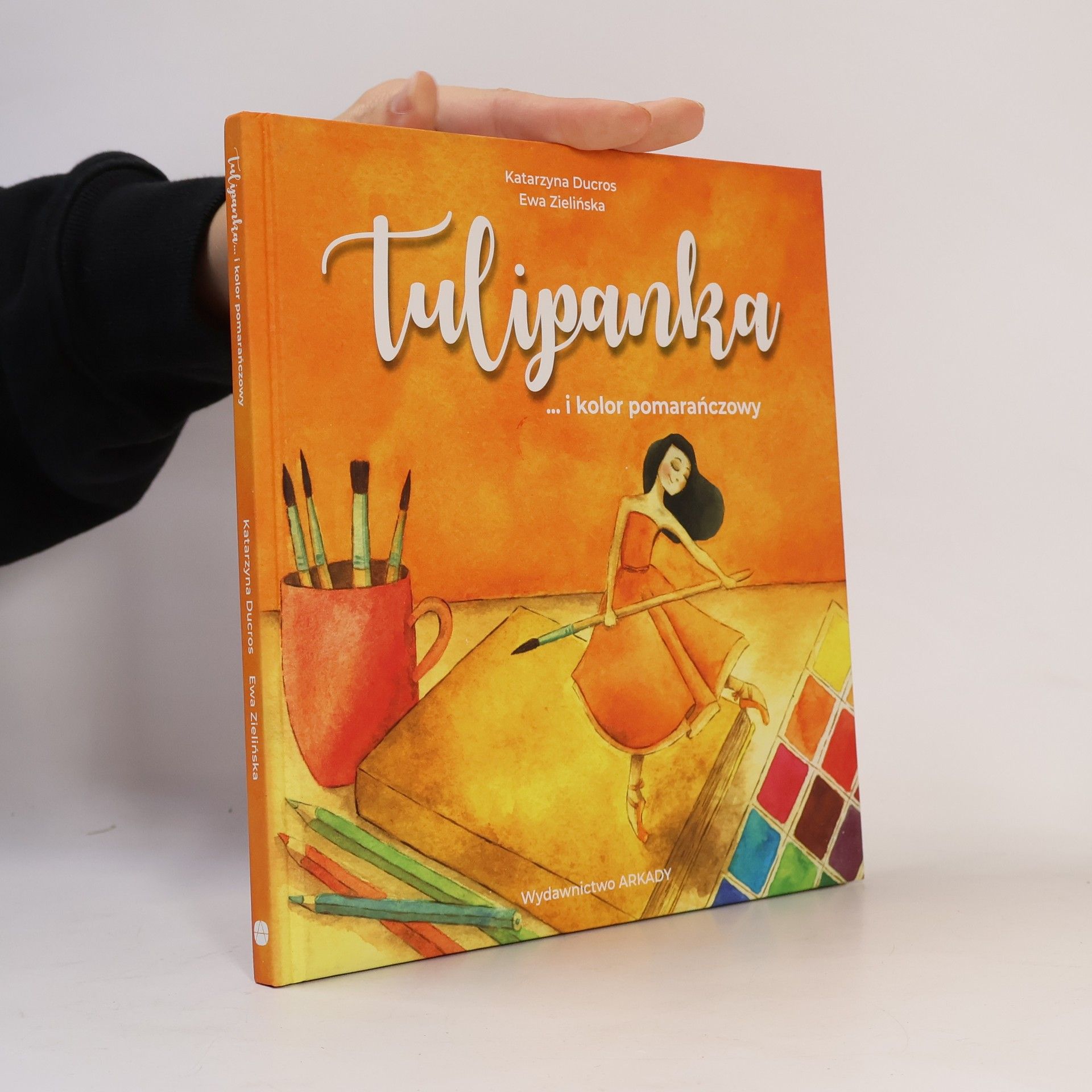 Katarzyna Ducros Tulipanka i kolor pomarańczowy