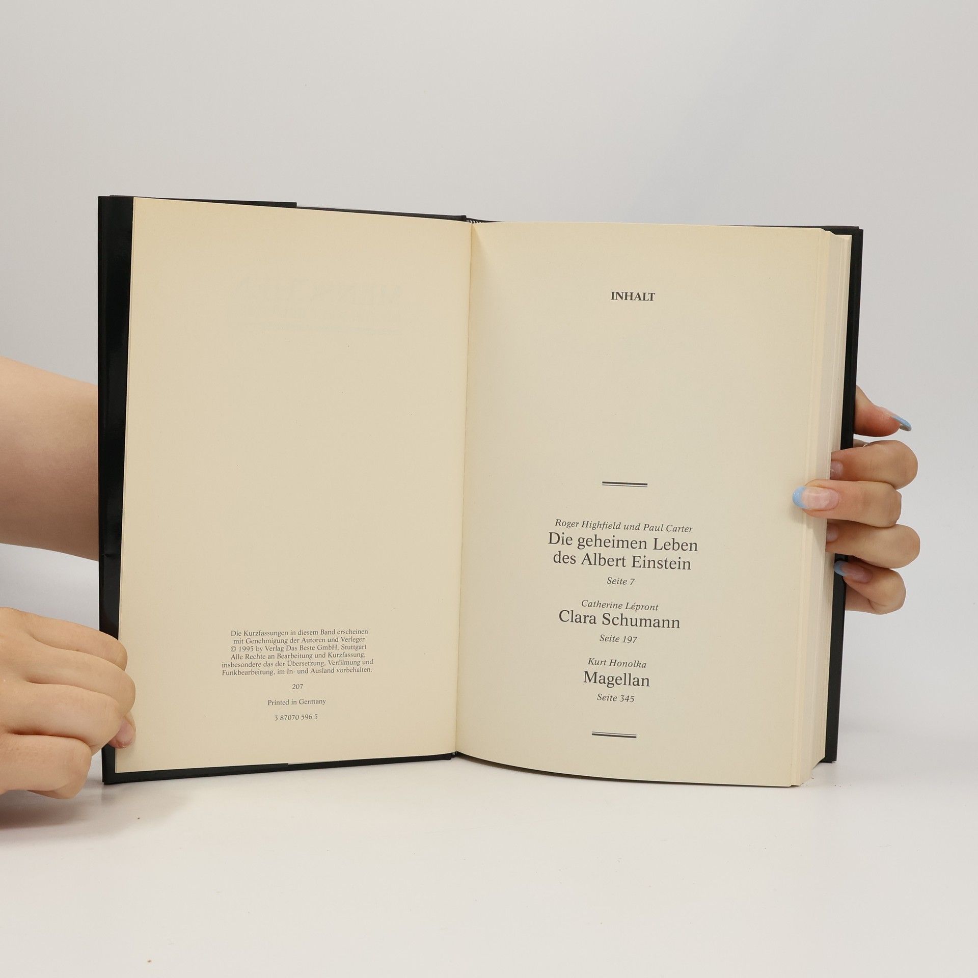 AA.VV. Menschen die die Welt bewegten. Albert Einstein, Clara Schumann, Magelian