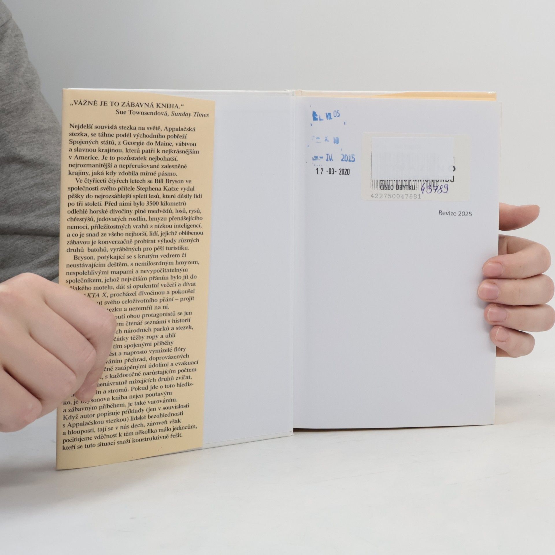 Bill Bryson Appalačská stezka