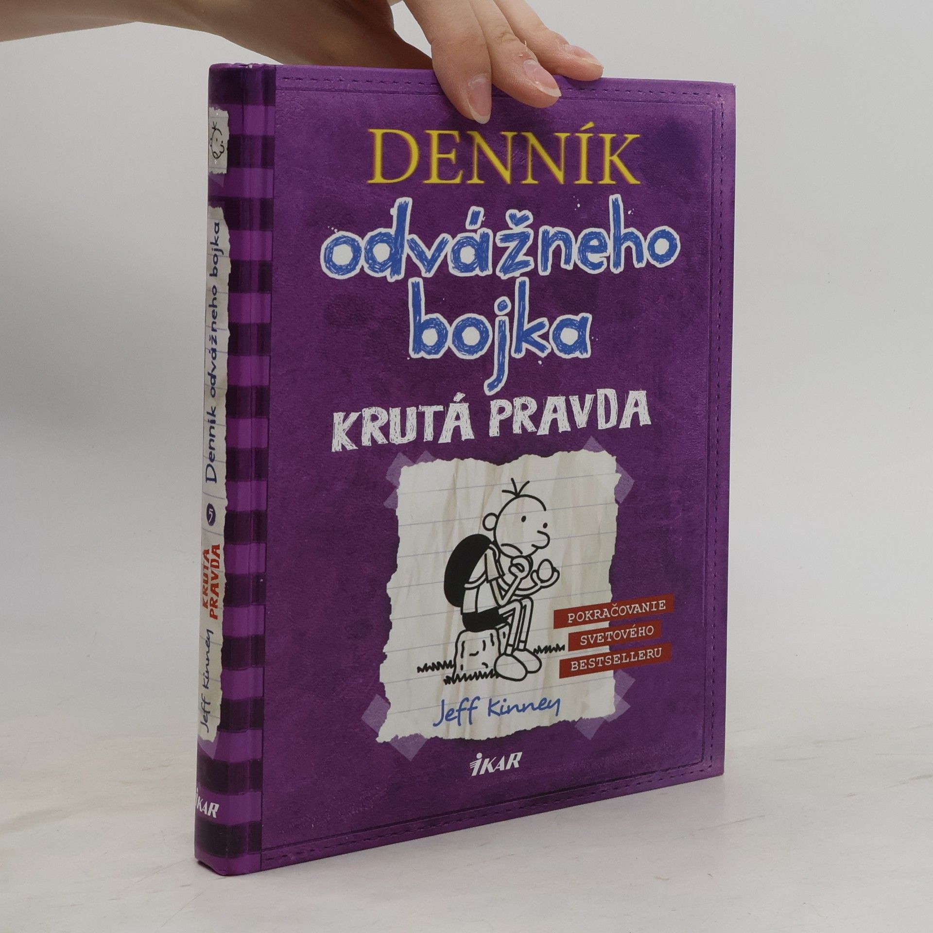 Jeff Kinney Denník odvážneho bojka 5. Krutá pravda