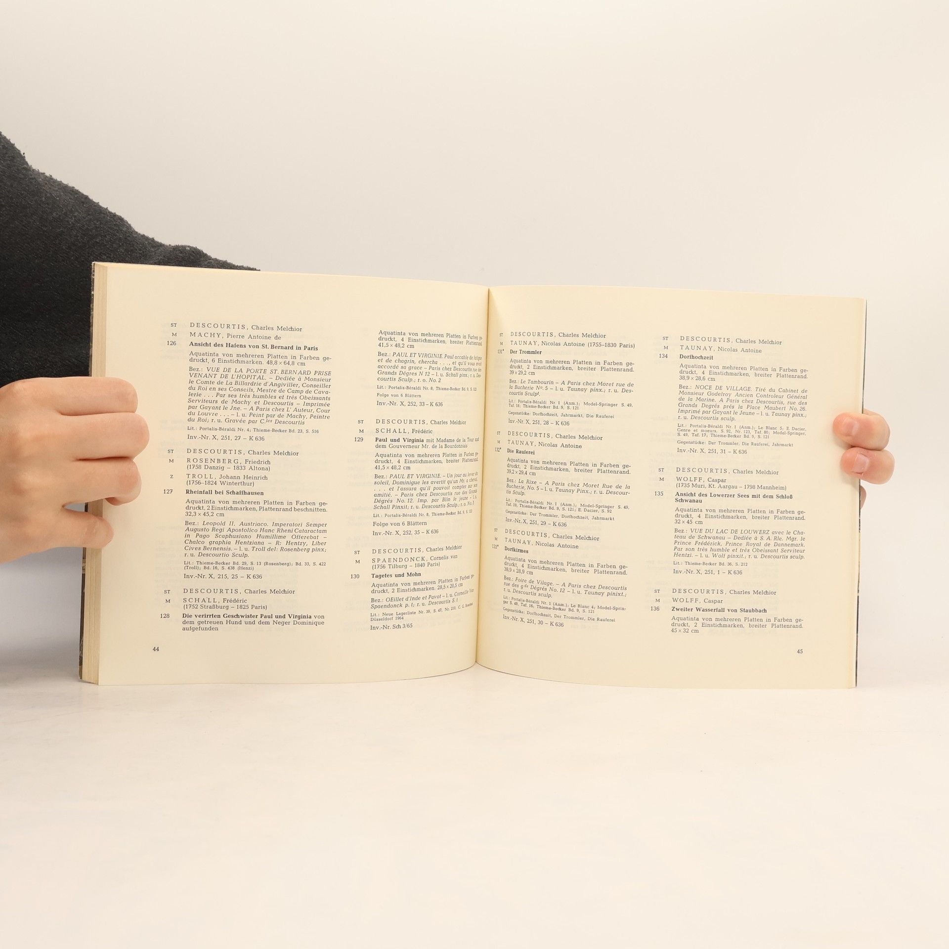 Autorenkollektiv Französische Farbstiche 1735-1815
