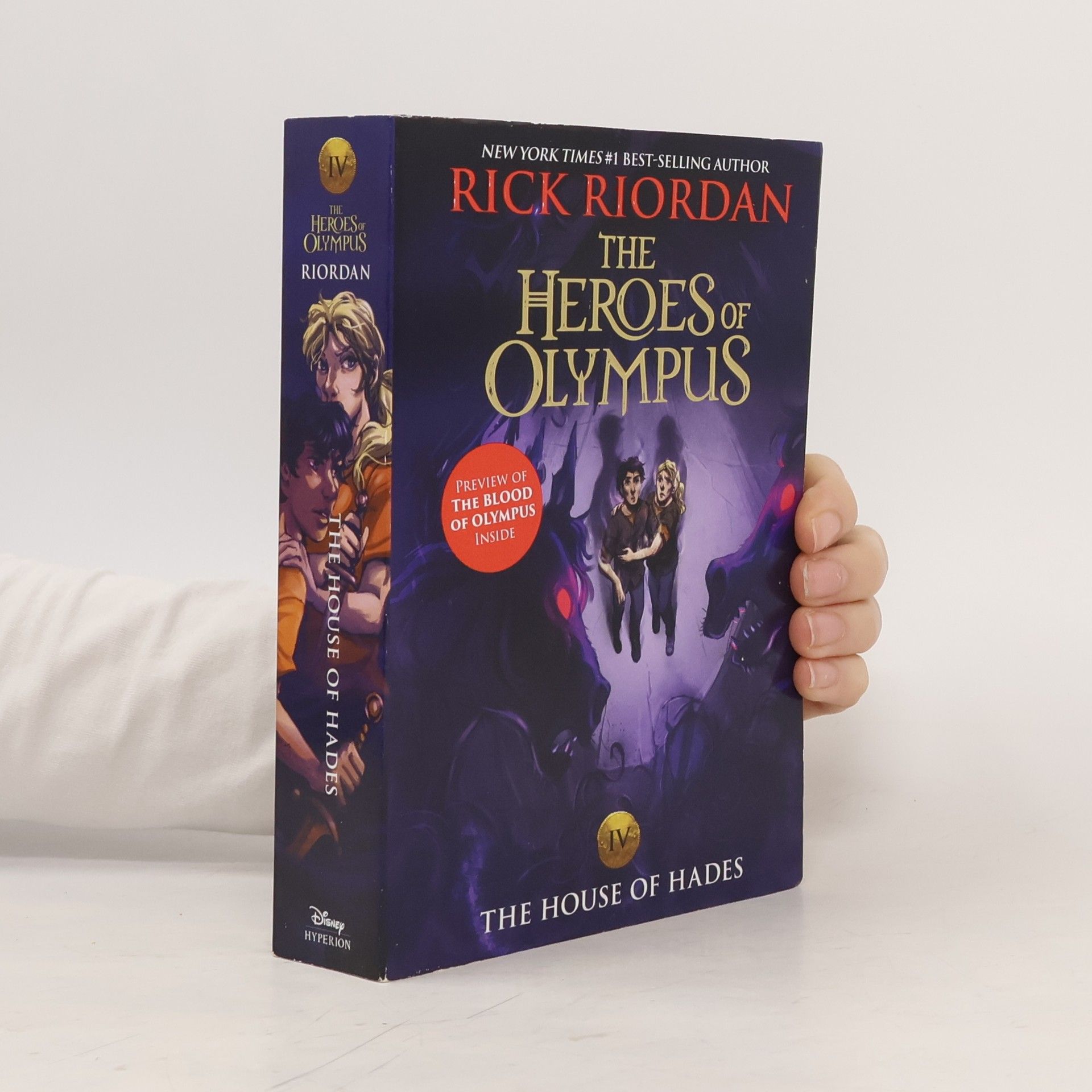 Rick Riordan Heroes of Olympus, The, Book Four: House of Hades, The-(New Cover)