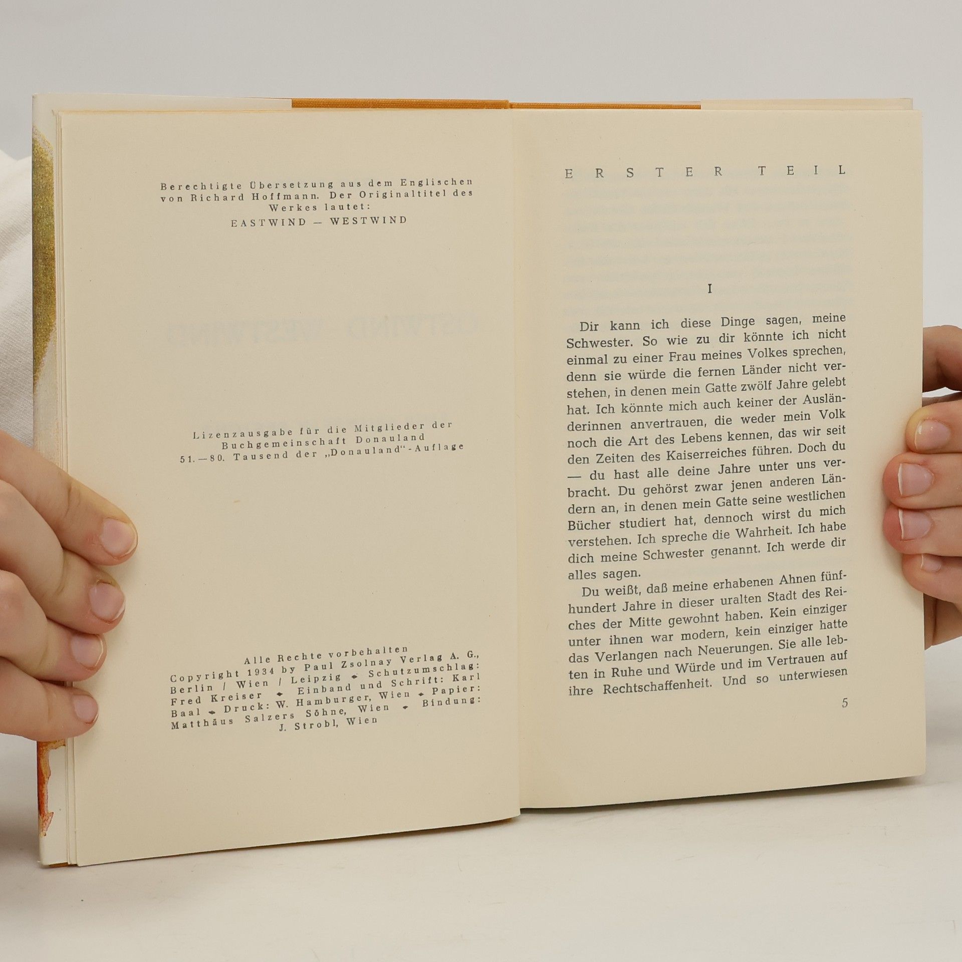 Pearl S. Buck Ostwind - Westwind