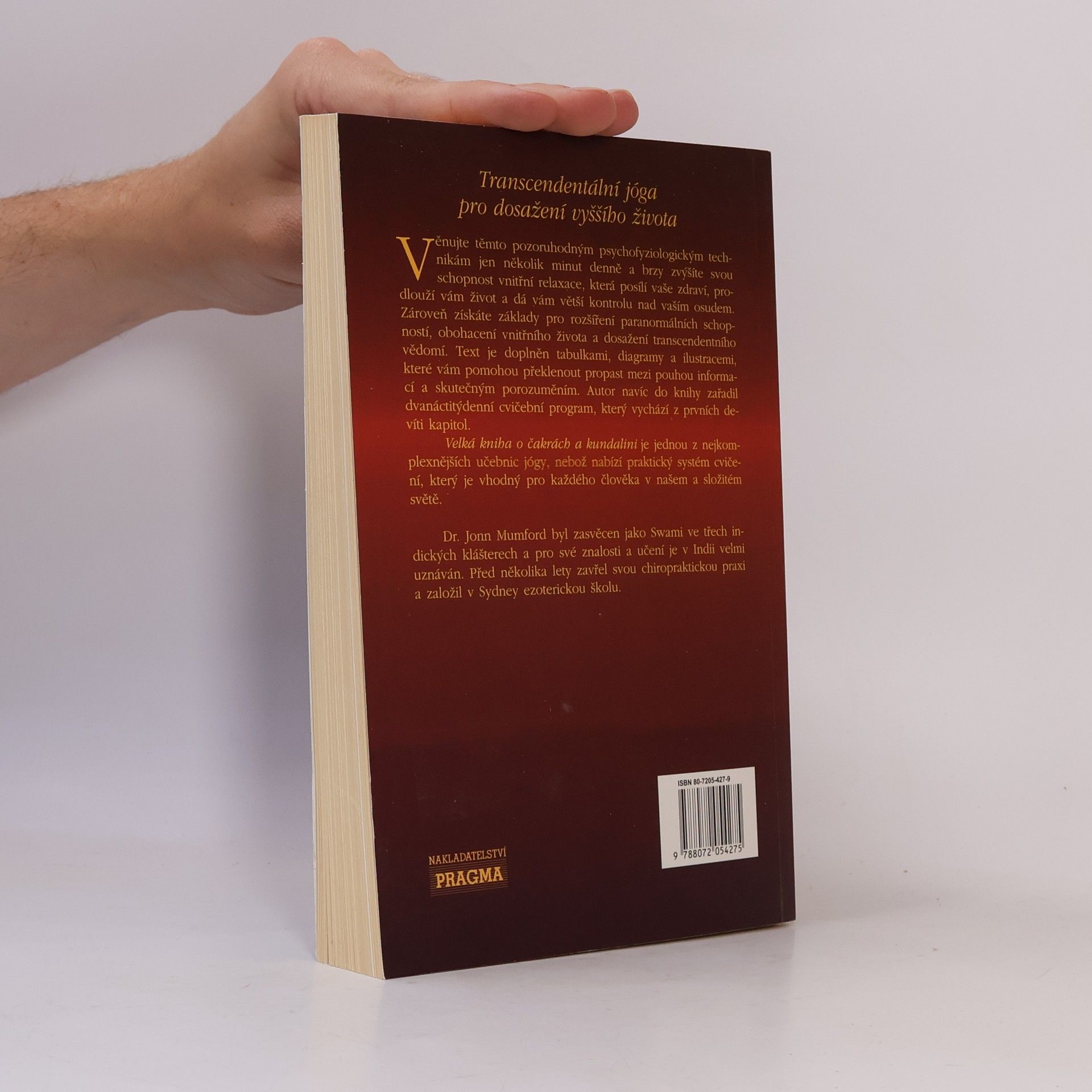 Jonn Mumford Velká kniha o čakrách a kundalini