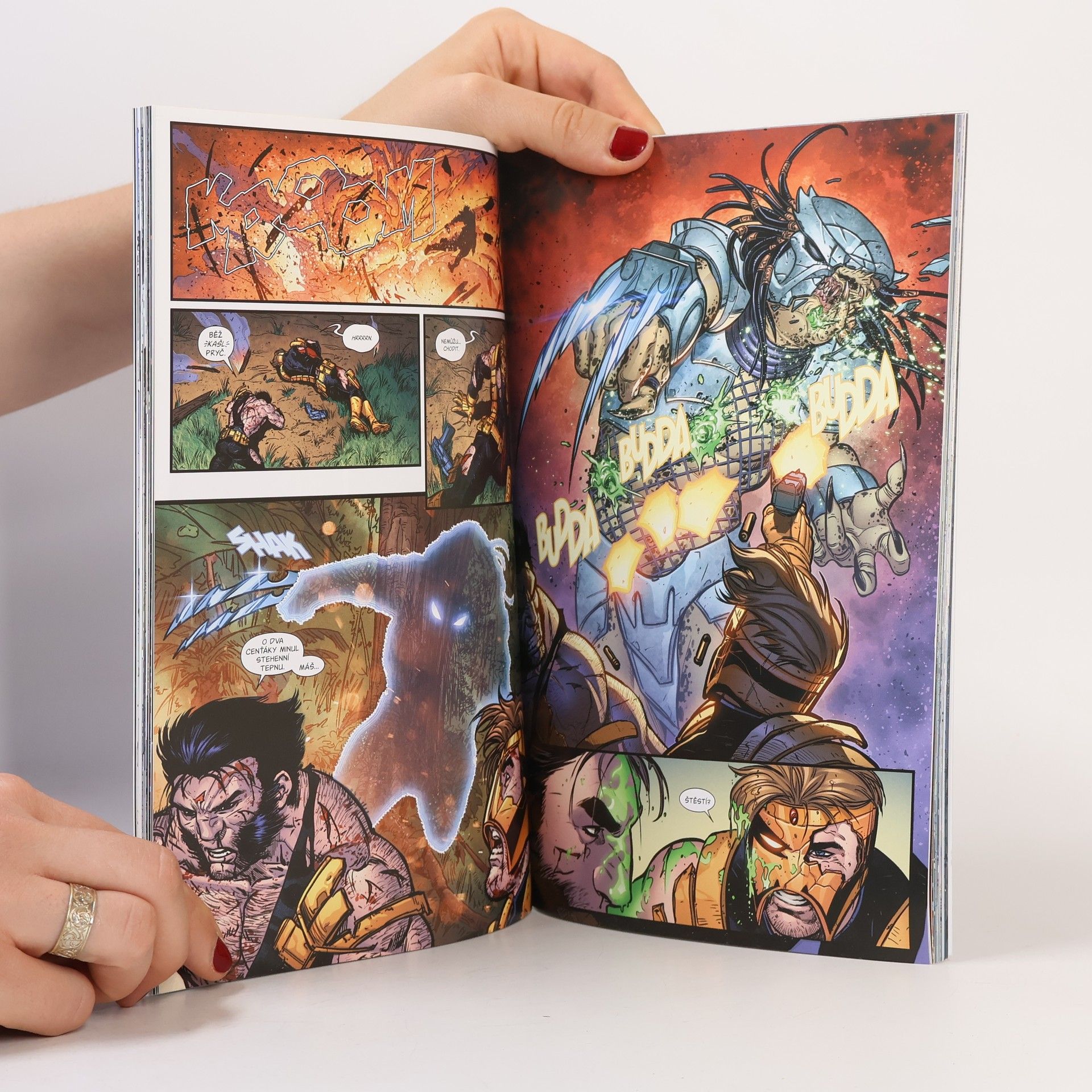 Benjamin Percy Predátor versus Wolverine