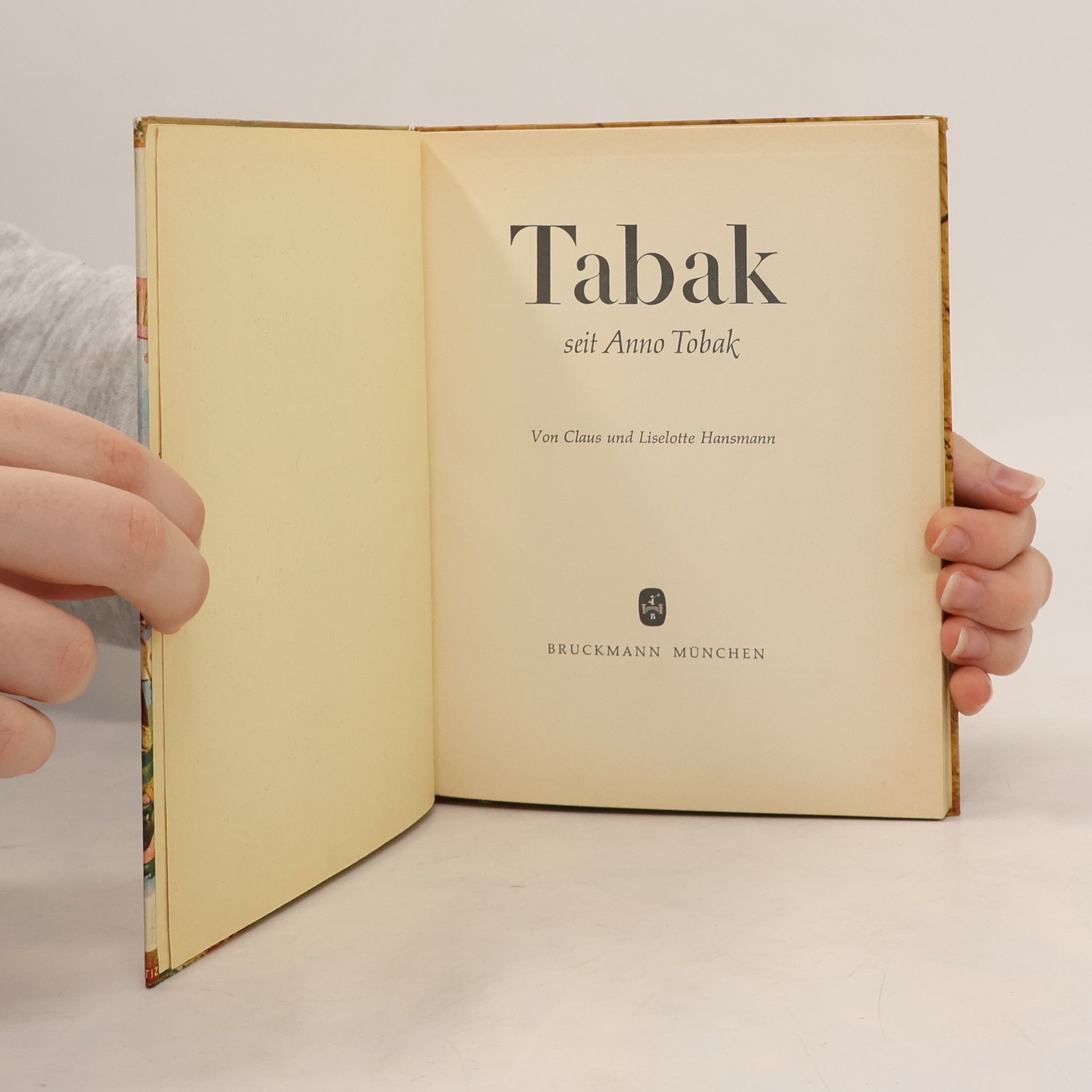 Claus Hansmann Tabak seit Anno Tobak