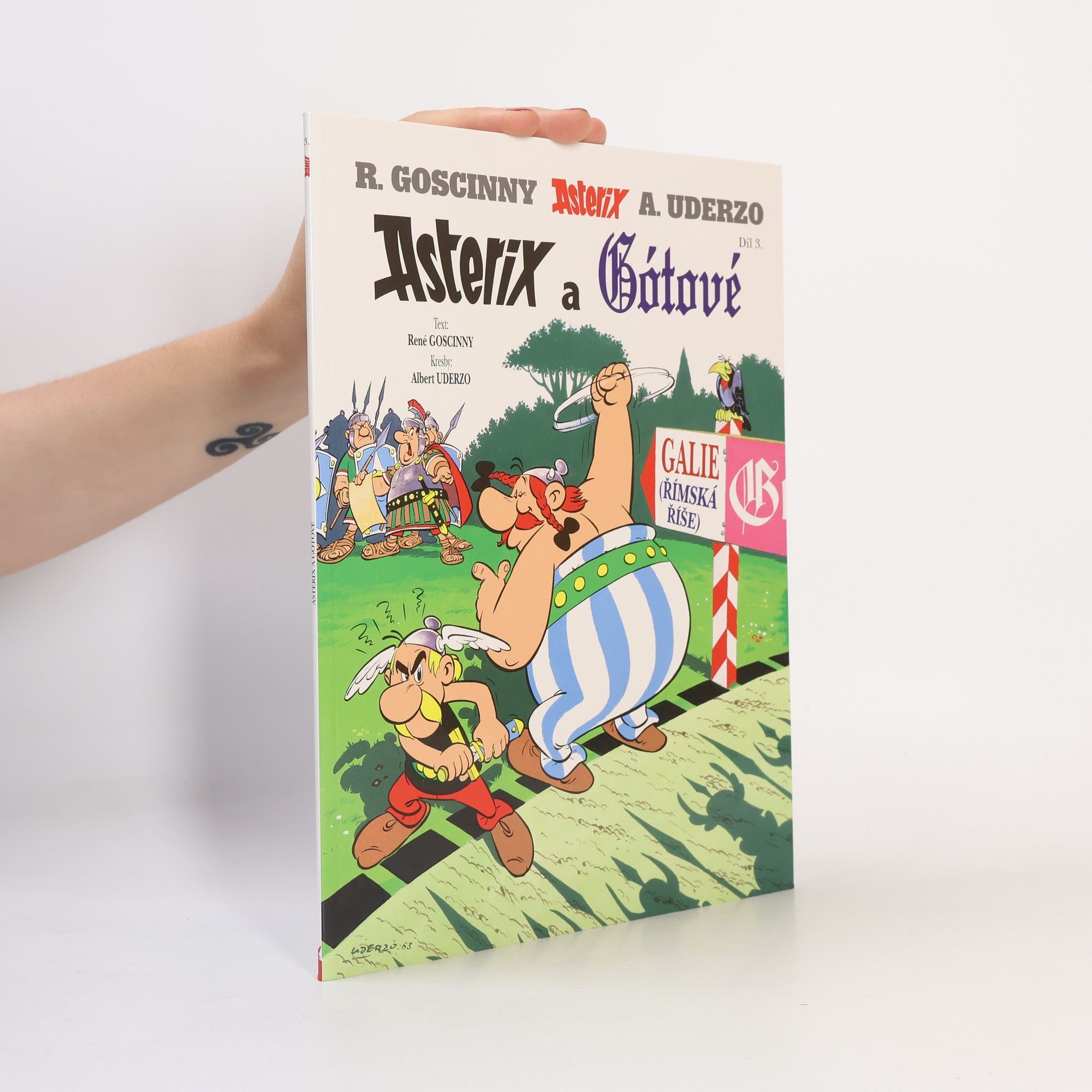 René Goscinny Asterix 3 - Asterix a Gótové