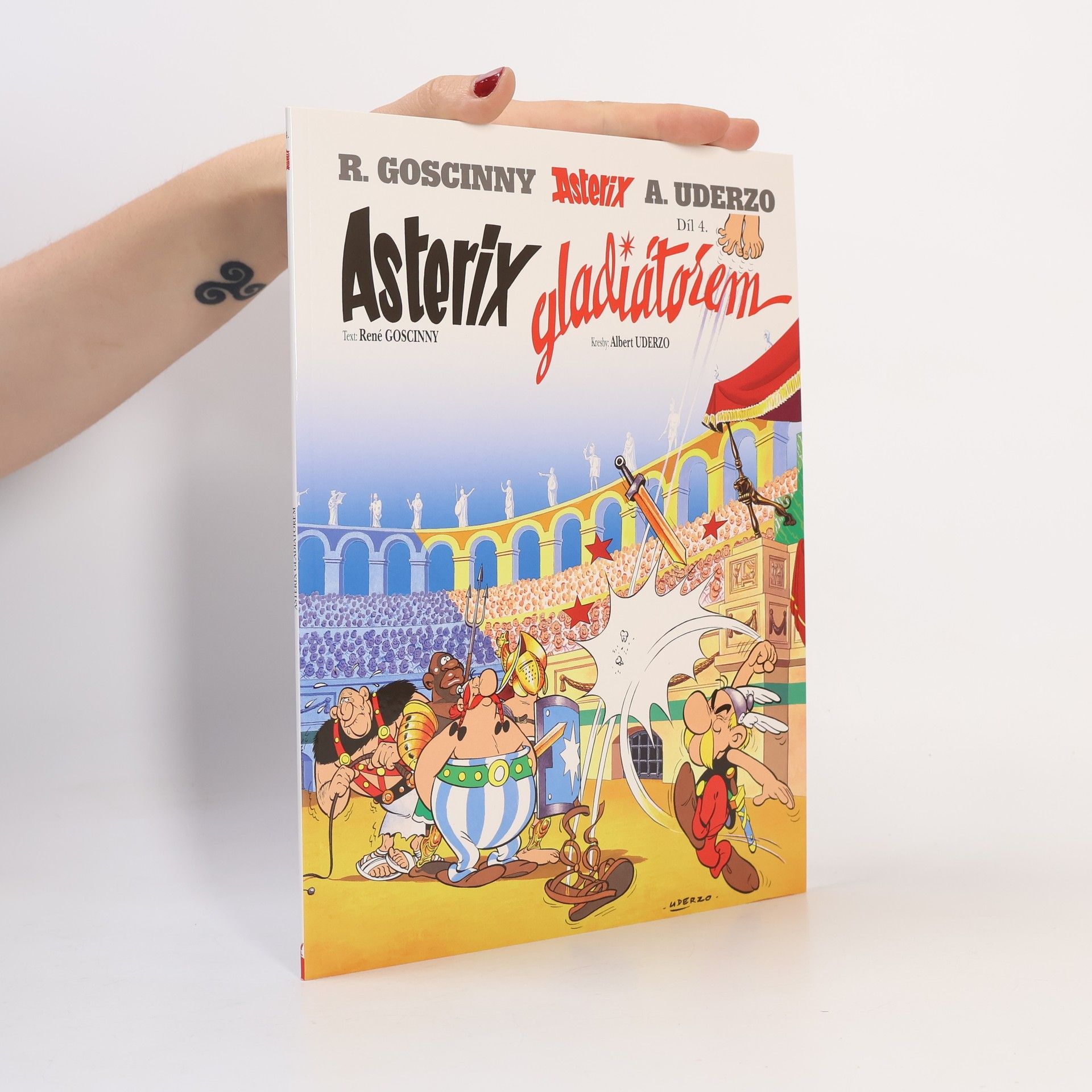 René Goscinny Asterix 4 - Asterix gladiátorem