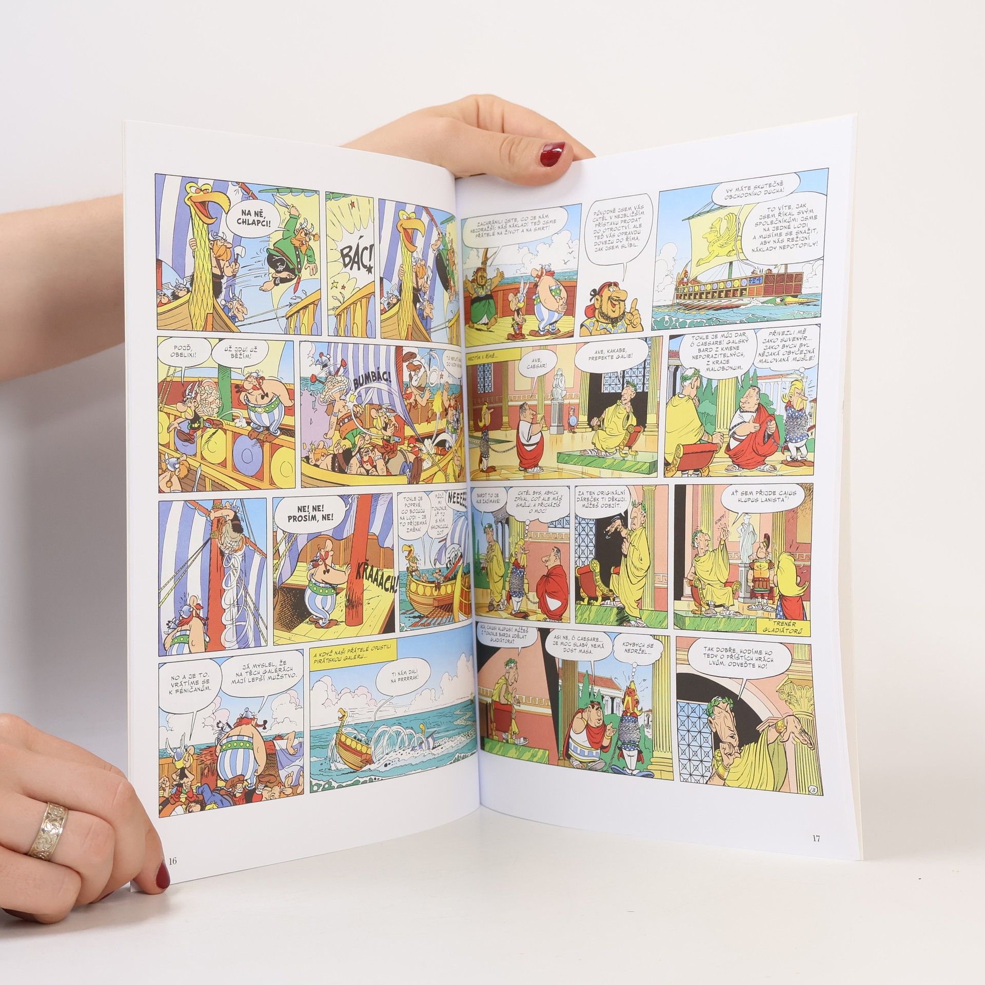 René Goscinny Asterix 4 - Asterix gladiátorem