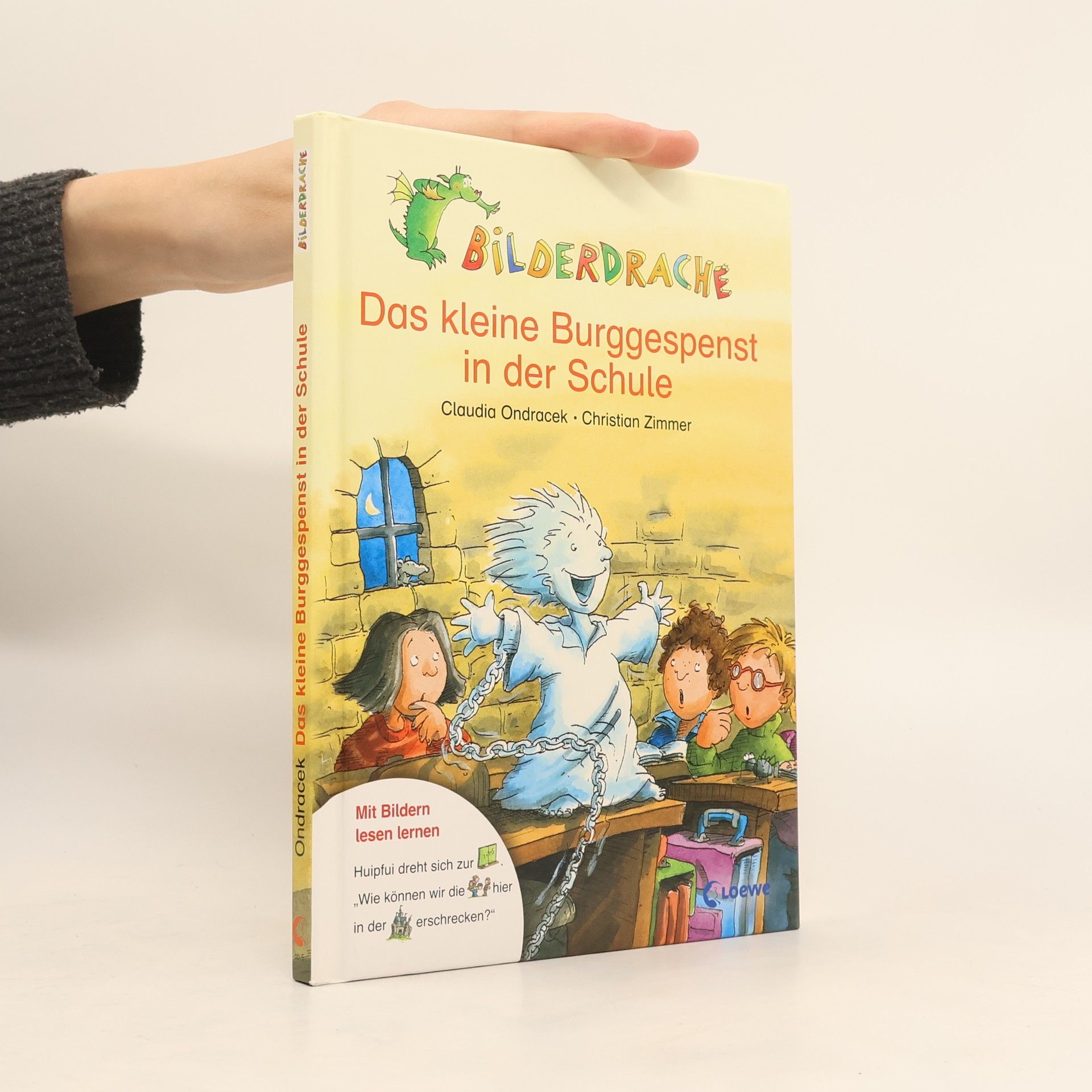Das kleine Burggespenst in der Schule