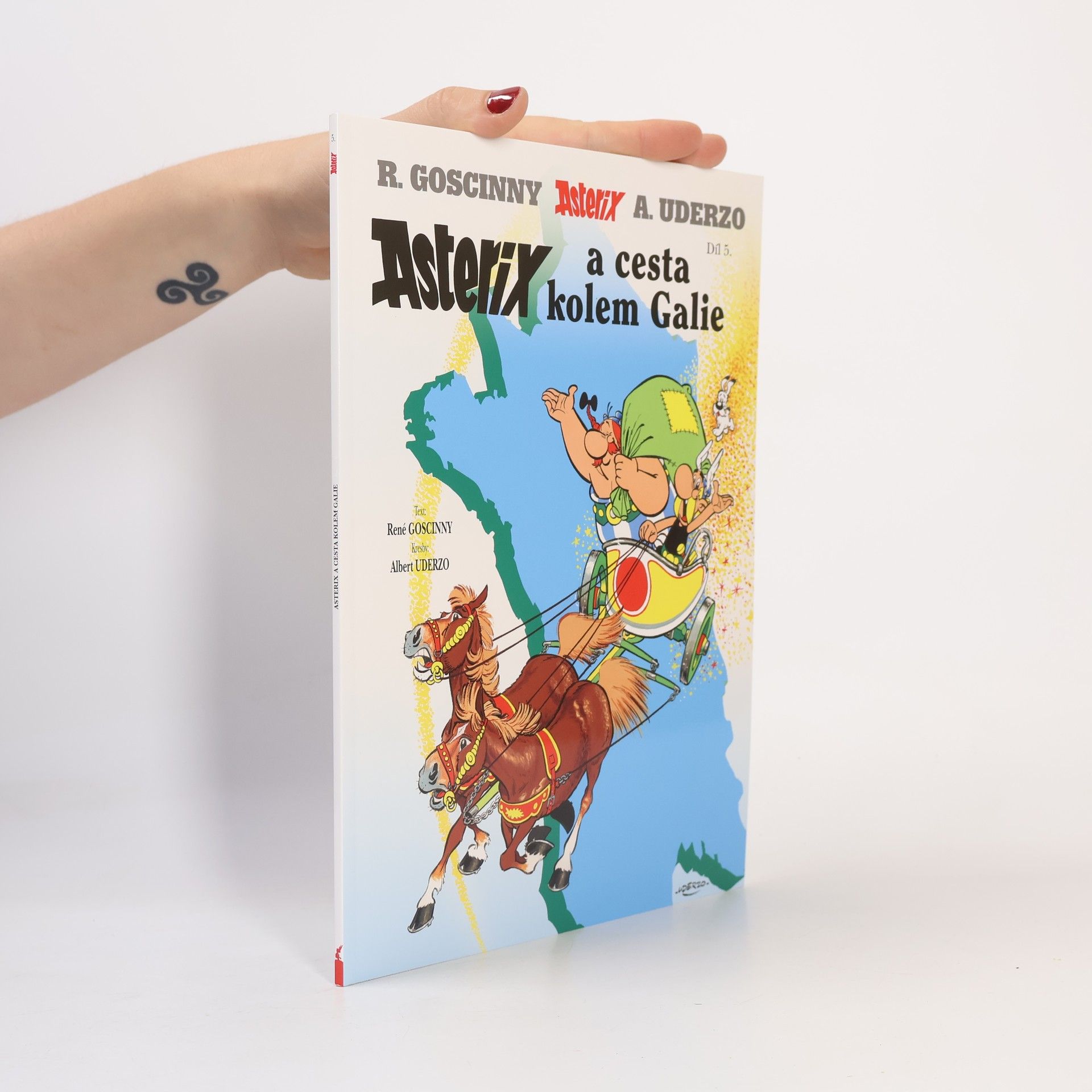 René Goscinny Asterix a cesta kolem Galie