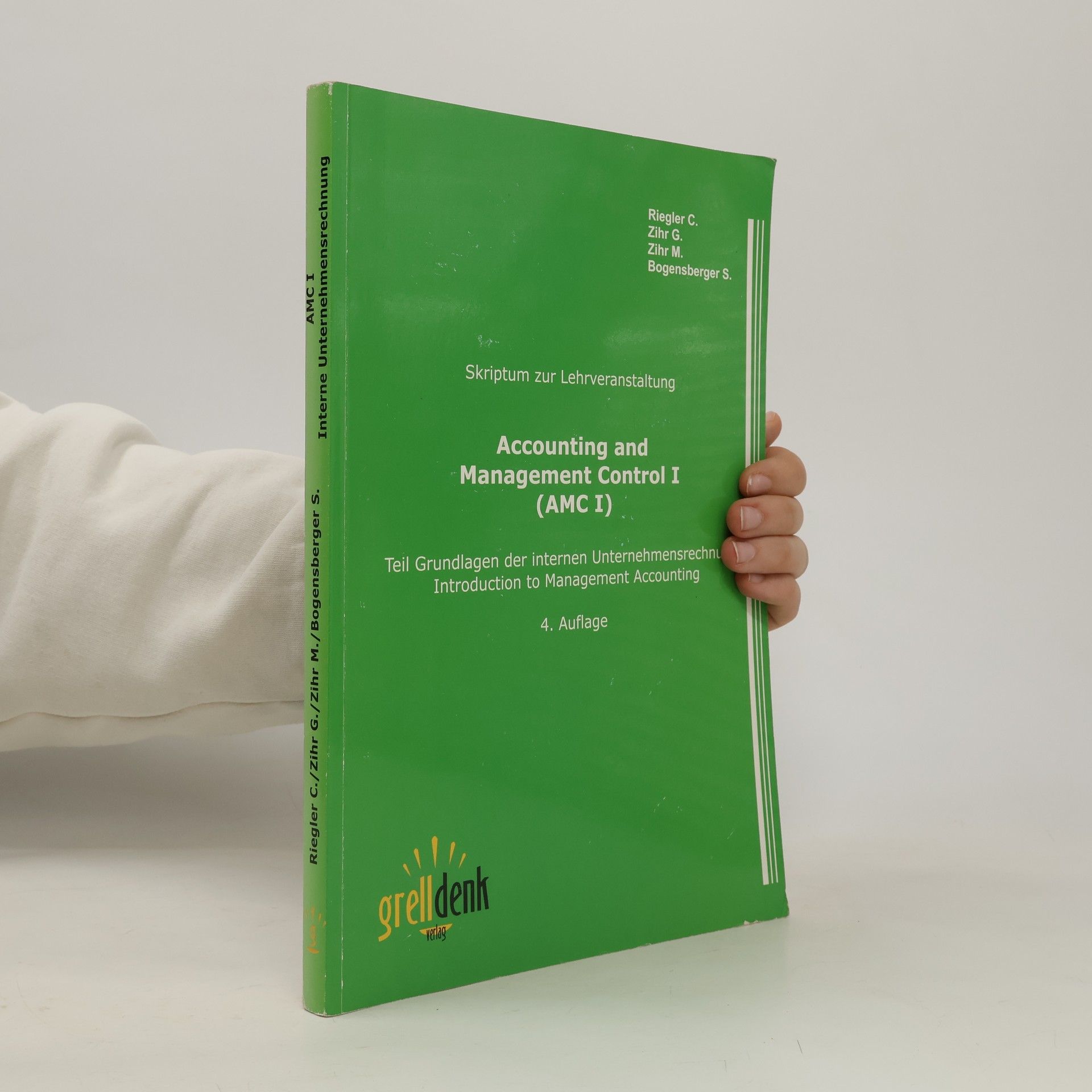 Marcus Zihr Accounting and Management Control I