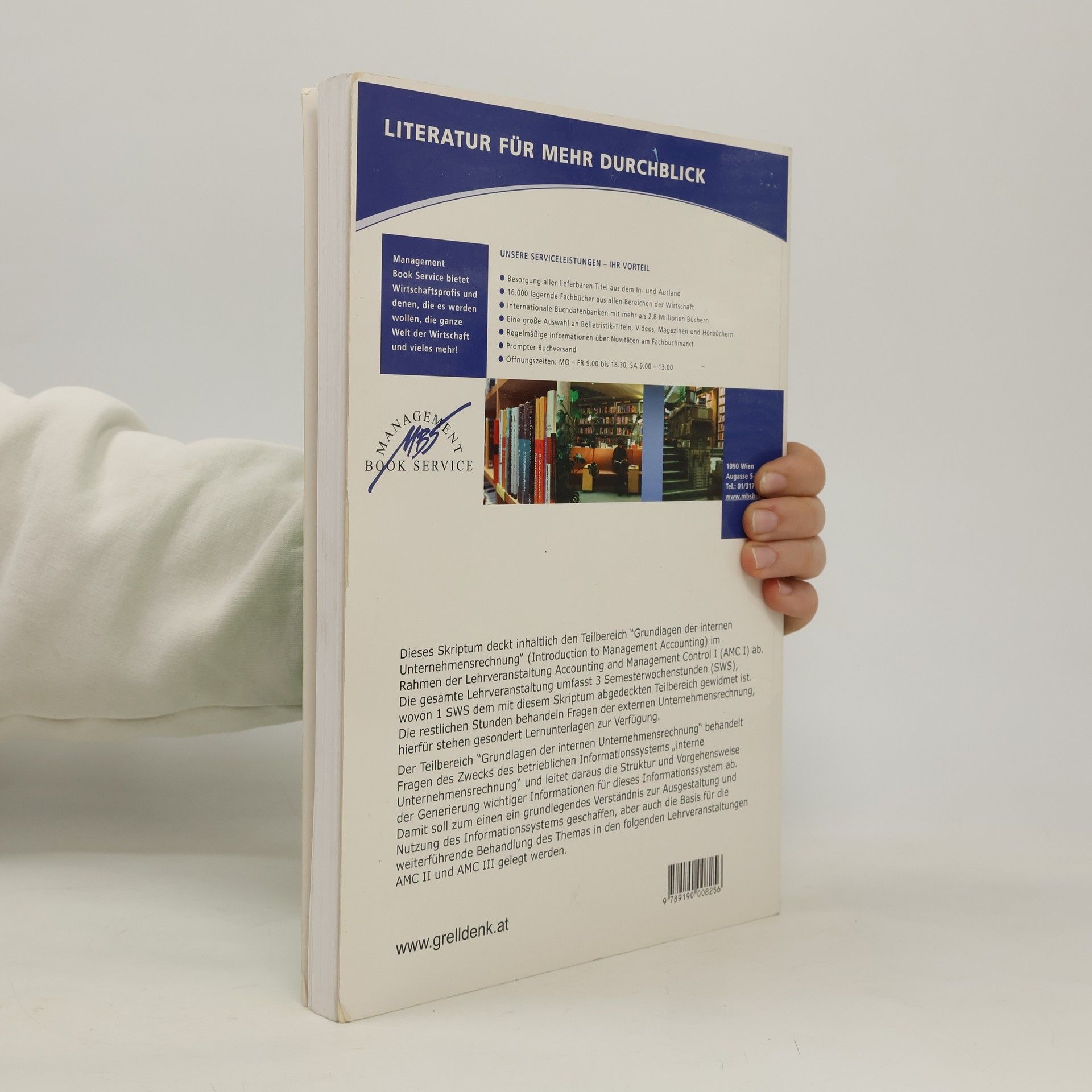 Georg Zihr Accounting and Management Control I