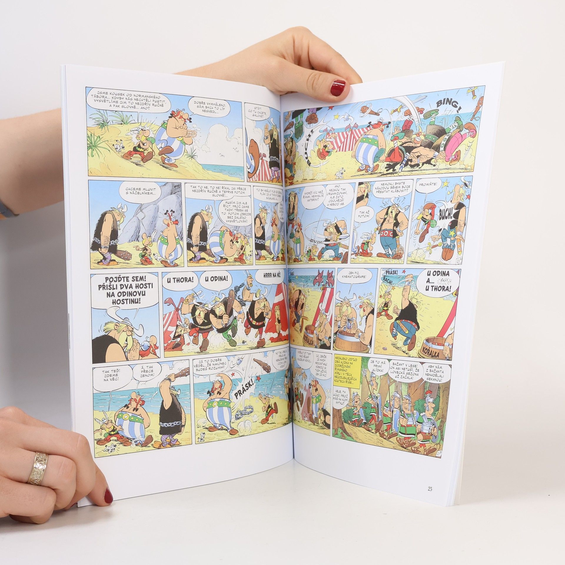 René Goscinny Asterix a Normani