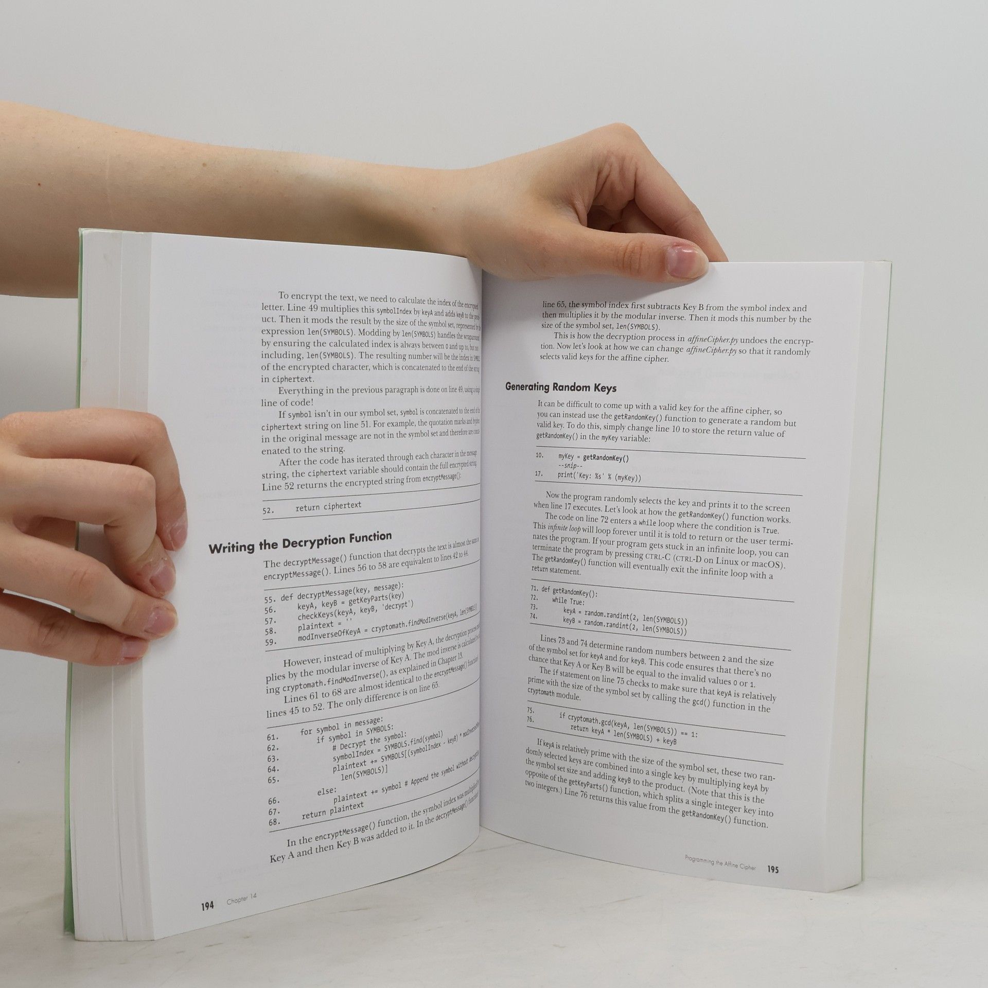 Al Sweigart Cracking codes with Python : an introduction to building and breaking ciphers