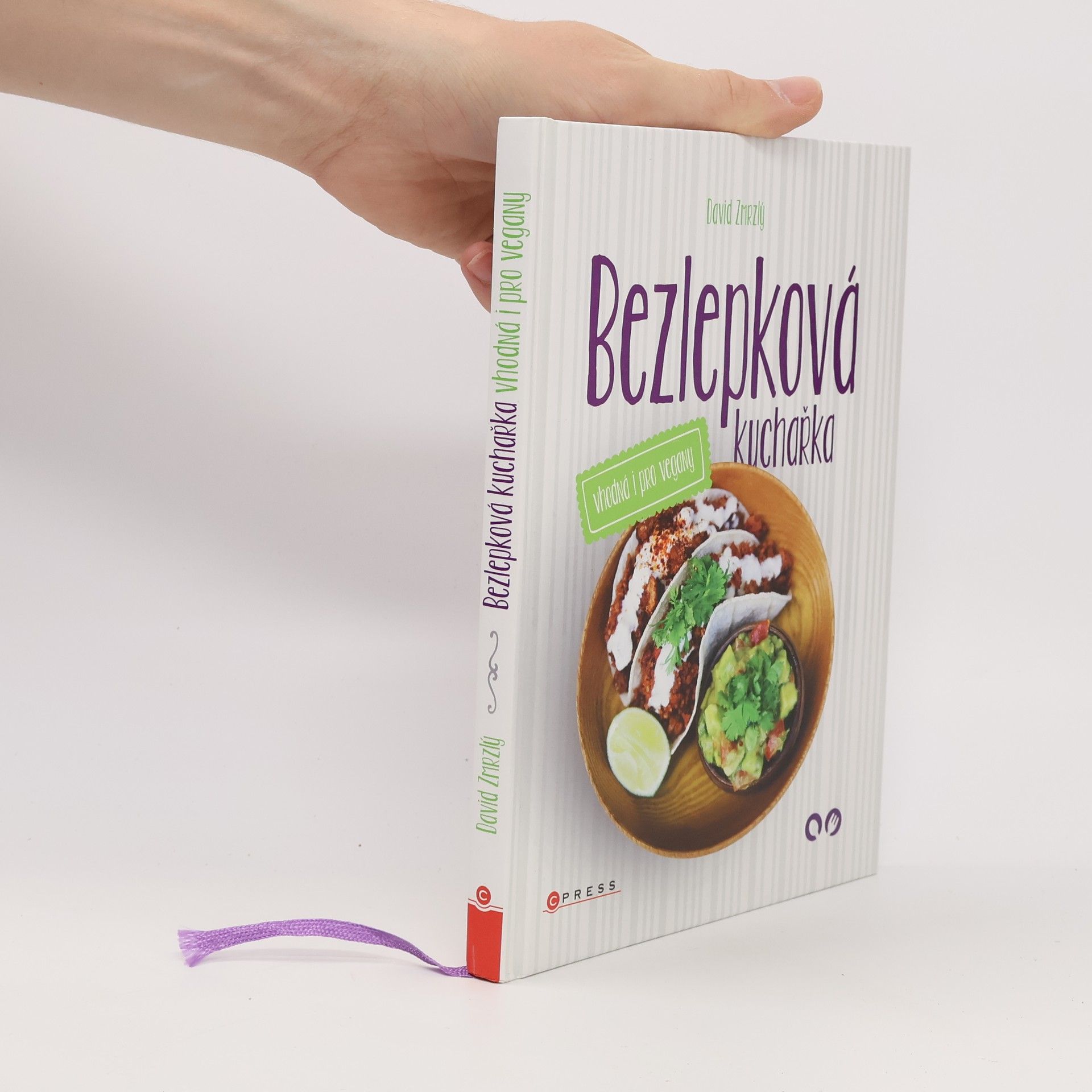 David Zmrzlý Bezlepková kuchařka vhodná i pro vegany