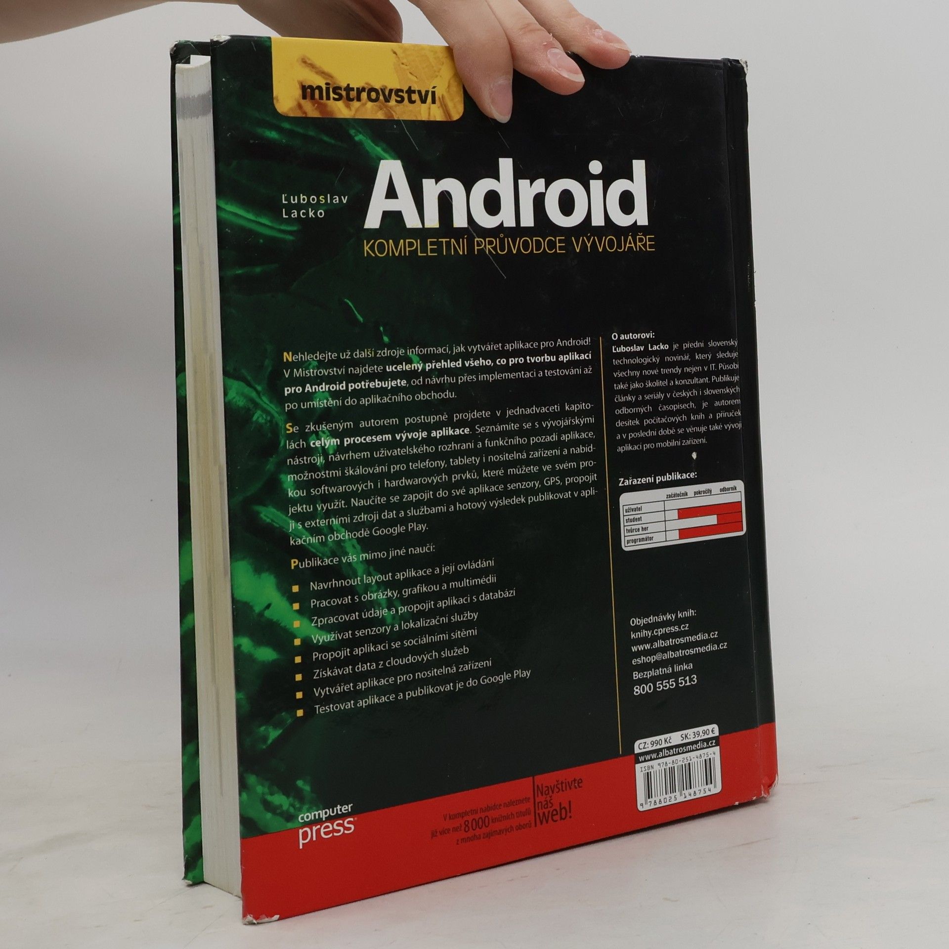 Ľuboslav Lacko Mistrovství Android. Kompletní průvodce vývojáře