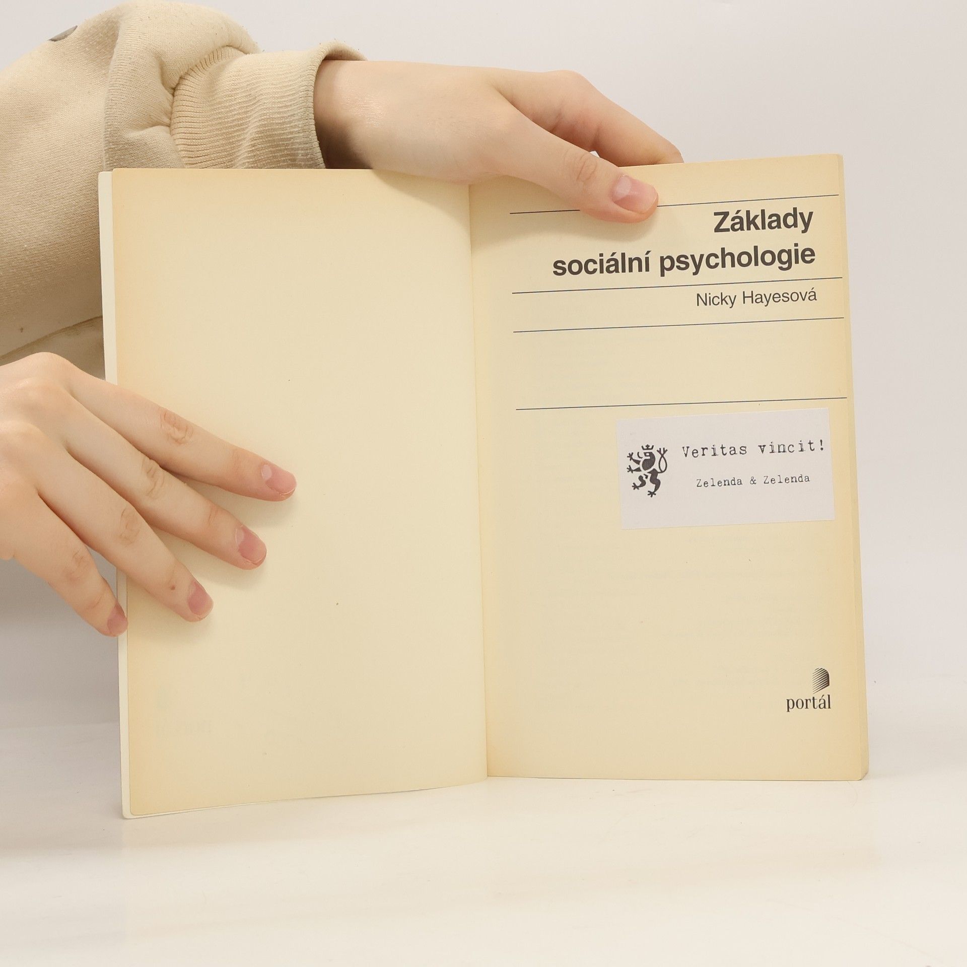 Irena Štěpaníková Základy sociální psychologie