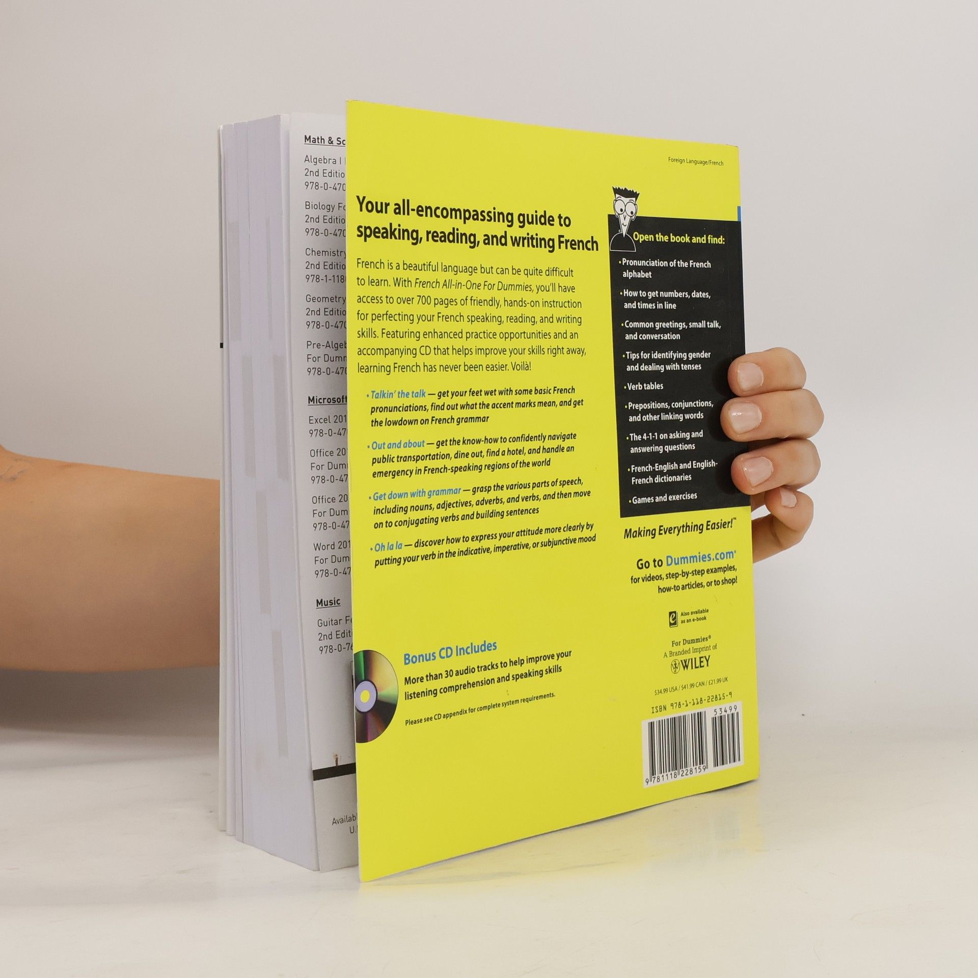 Various authors French All-in-One For Dummies