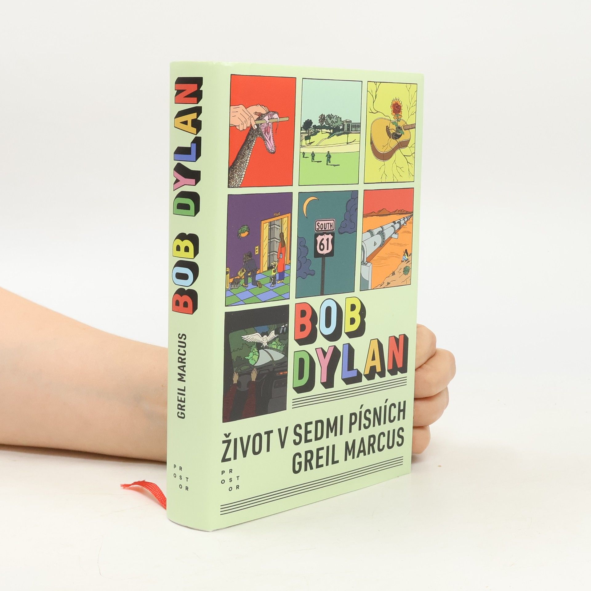 Max Clarke Bob Dylan : život v sedmi písních