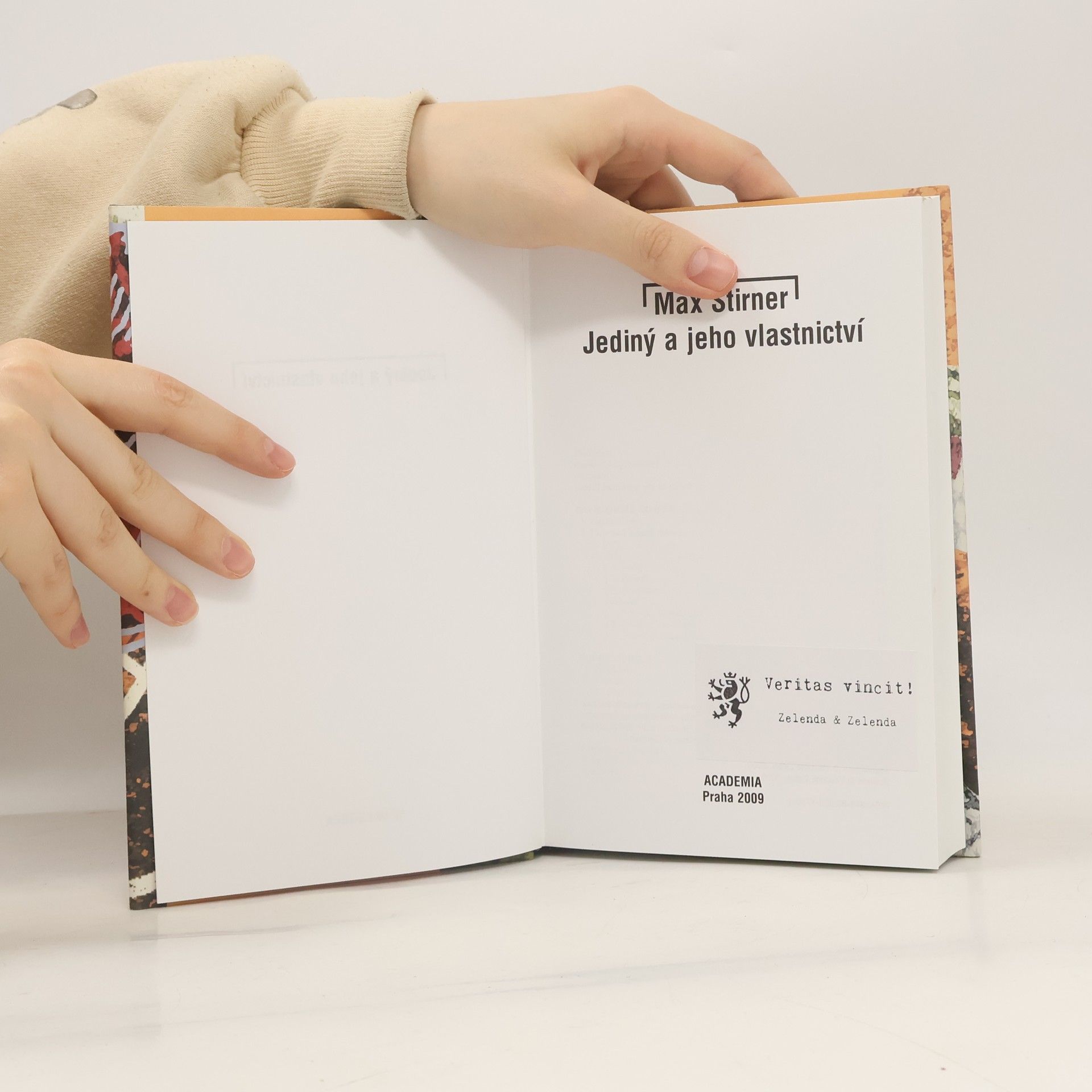 Max Stirner Jediný a jeho vlastnictví