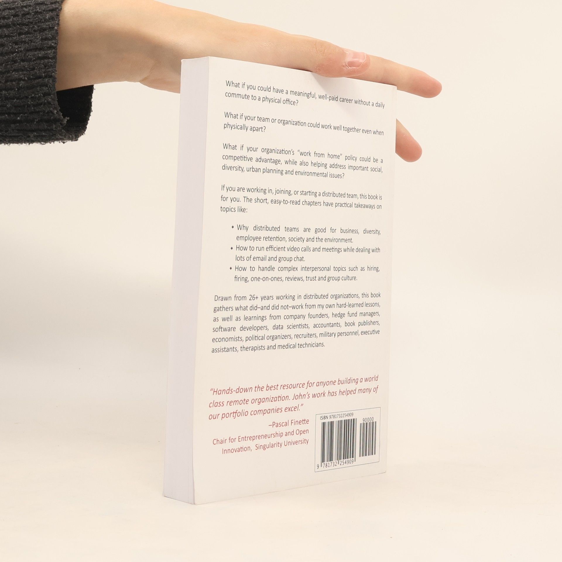 John O'Duinn Distributed Teams: The Art and Practice of Working Together While Physically Apart