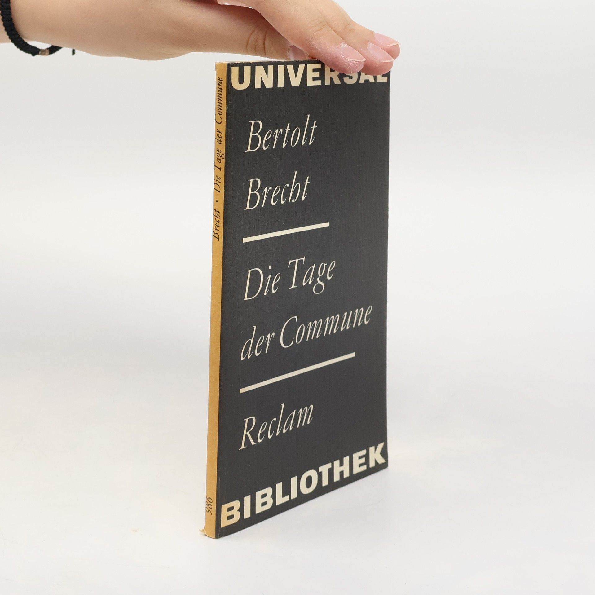 Bertolt Brecht Die Tage der Commune