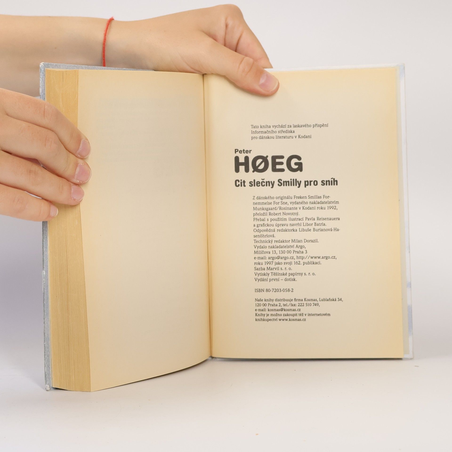 Peter Høeg Cit slečny Smilly pro sníh
