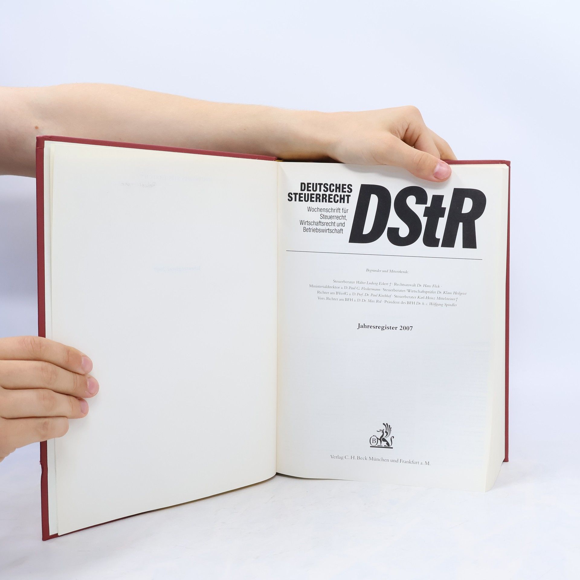 Autorenkollektiv Deutsches Steuerrecht. 2007/II