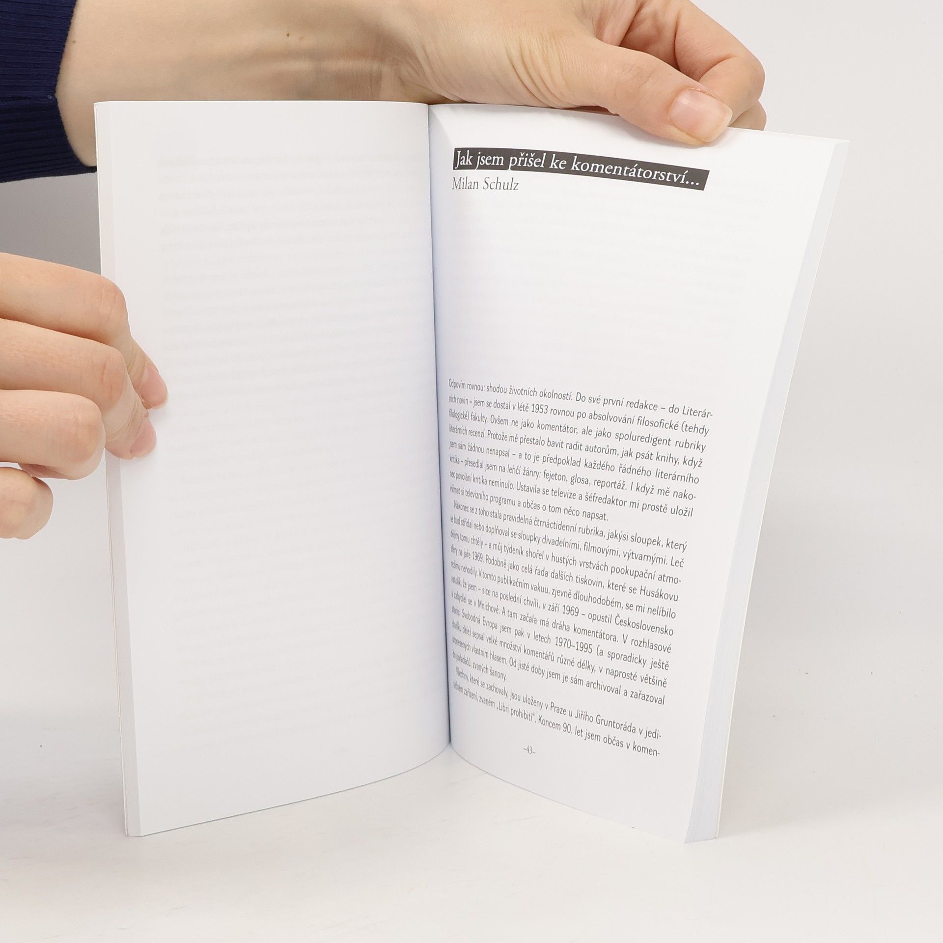 Barbora Osvaldová O komentáři, o komentátorech (Kolektivní monogragie k žánru)