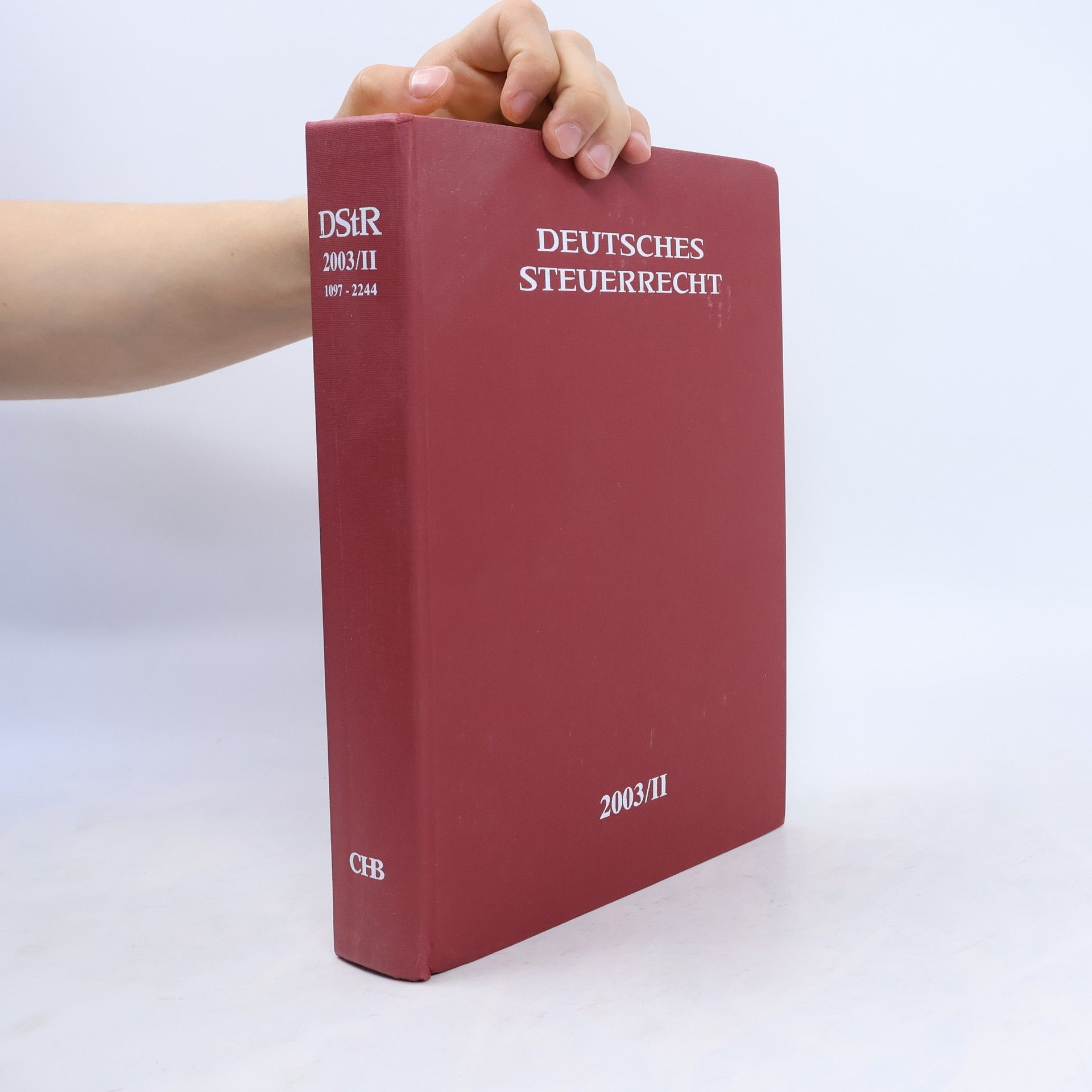 Autorenkollektiv Deutsches Steuerrecht. 2003/II