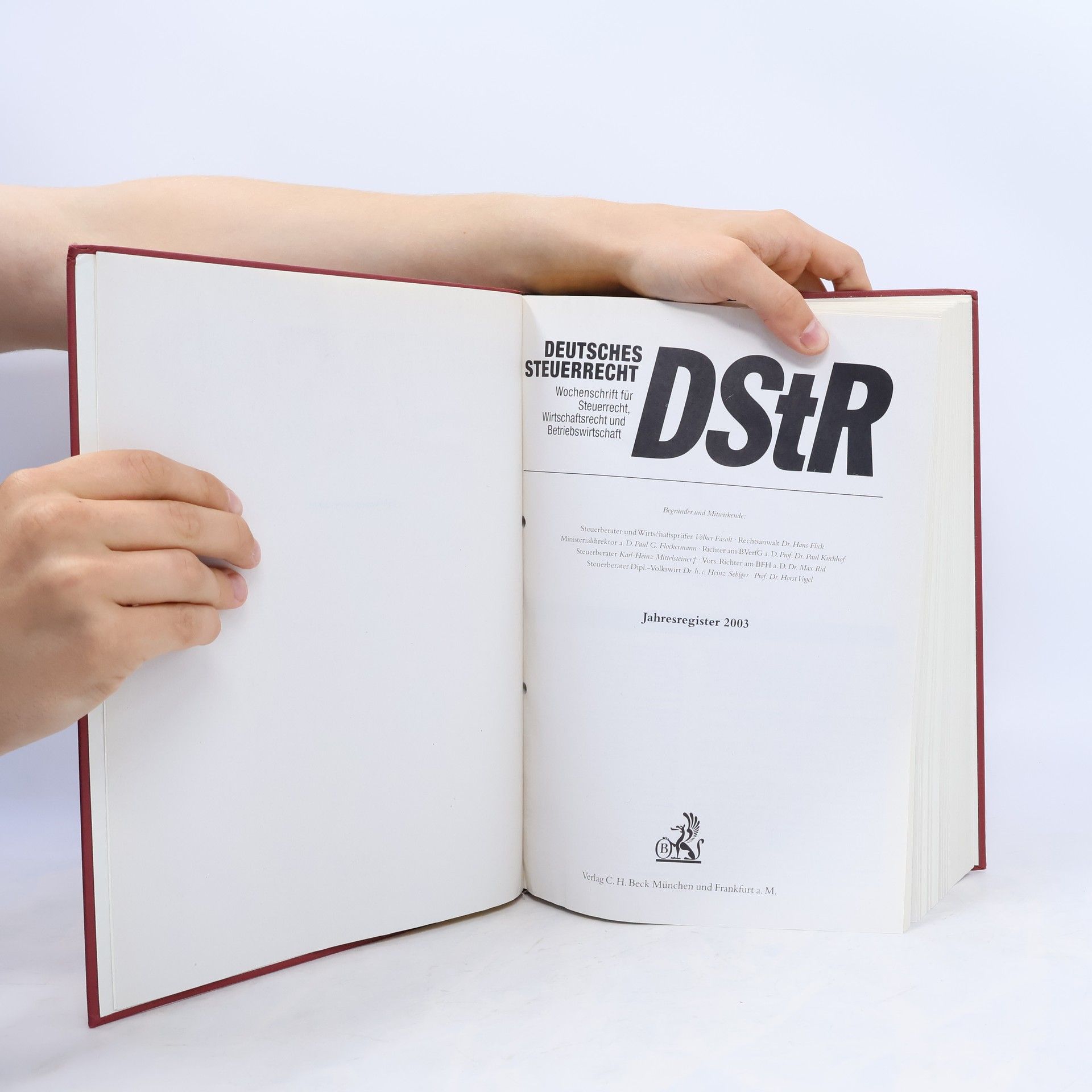 Autorenkollektiv Deutsches Steuerrecht. 2003/II