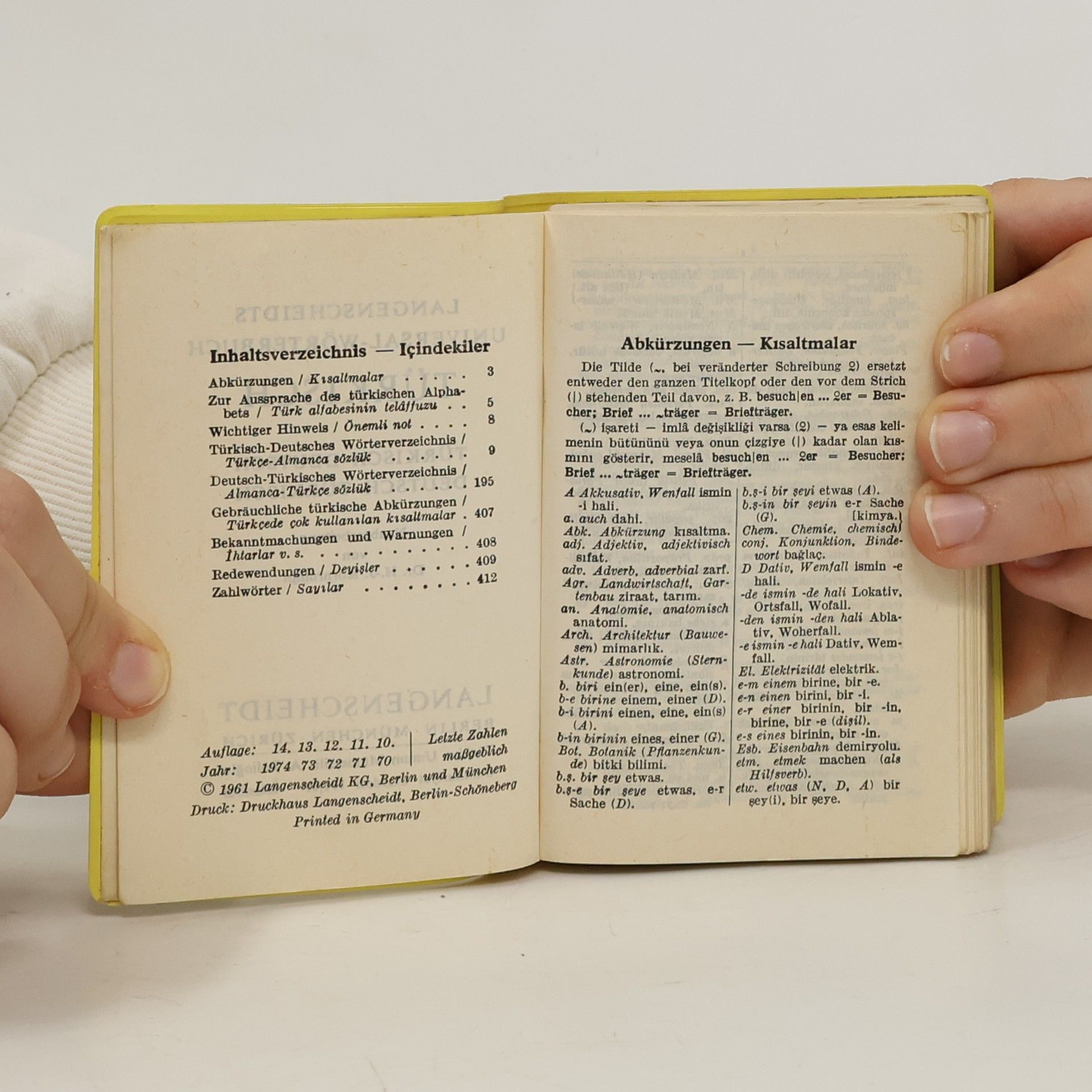 Various authors Langenscheidts Universal-Wörterbuch Türkisch