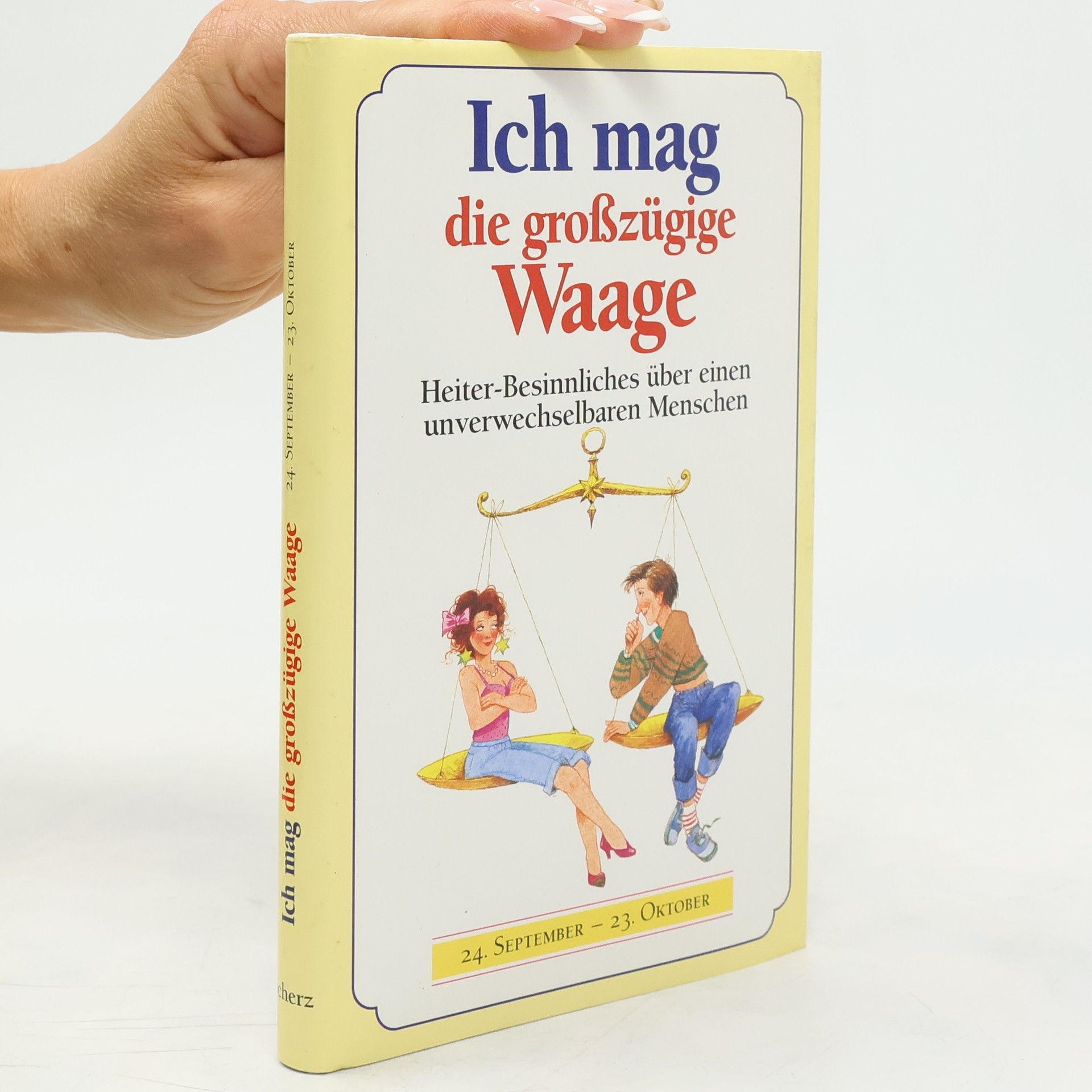 Autores varios Ich mag die großzügige Waage