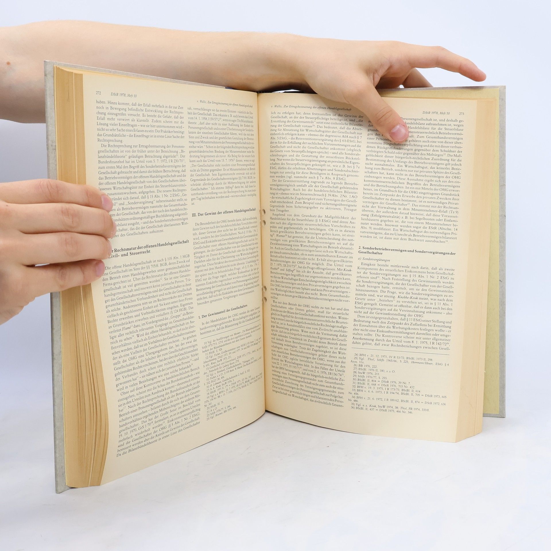 Autorenkollektiv Deutsches Steuerrecht 1978