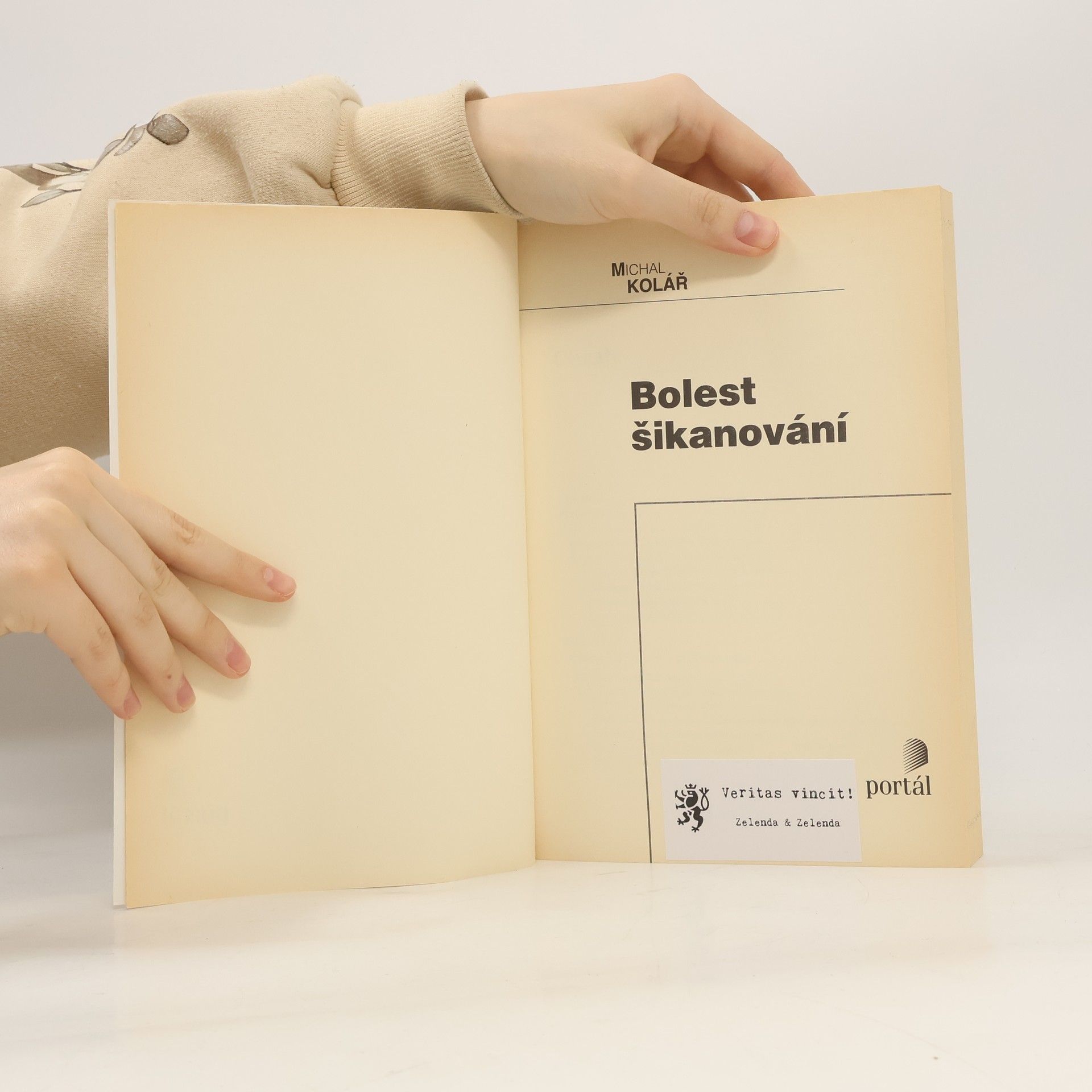 Michal Kolář Bolest šikanování